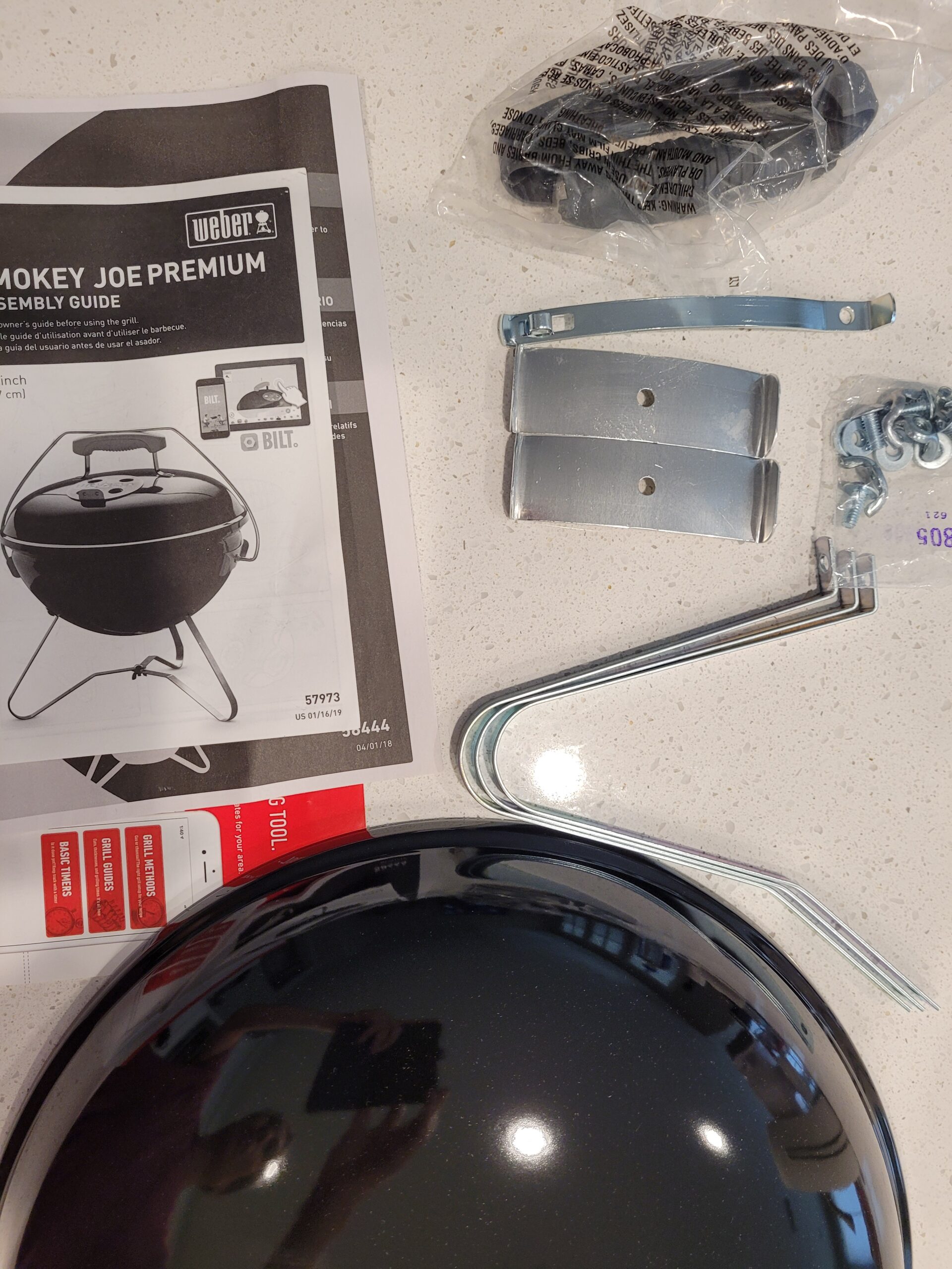 Weber Smokey Joe 14 inch Portable Grill, Mocha Customer Review Weber Smokey Joe 14 inch Portable Grill, Mocha - Customer Photo 5