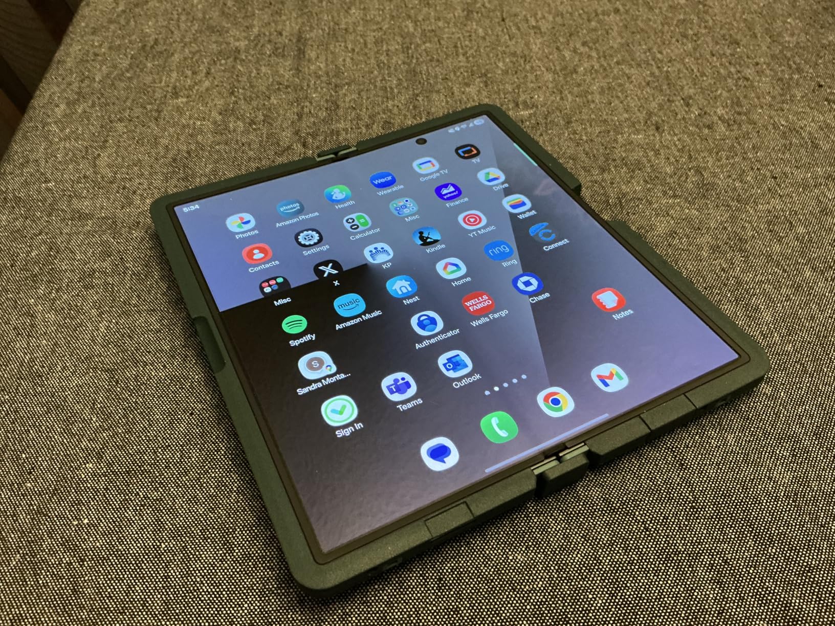 Samsung Galaxy Z Fold7 Cell Phone, 512GB AI Smartphone, Unlocked Android, AI Photo Edits, Large Screen, Long Battery Life, 2025, US 1 Yr Manufacturer Warranty, JetBlack Customer Review Samsung Galaxy Z Fold7 Cell Phone, 512GB AI Smartphone, Unlocked Android, AI Photo Edits, Large Screen, Long Battery Life, 2025, US 1 Yr Manufacturer Warranty, JetBlack - Customer Photo 1