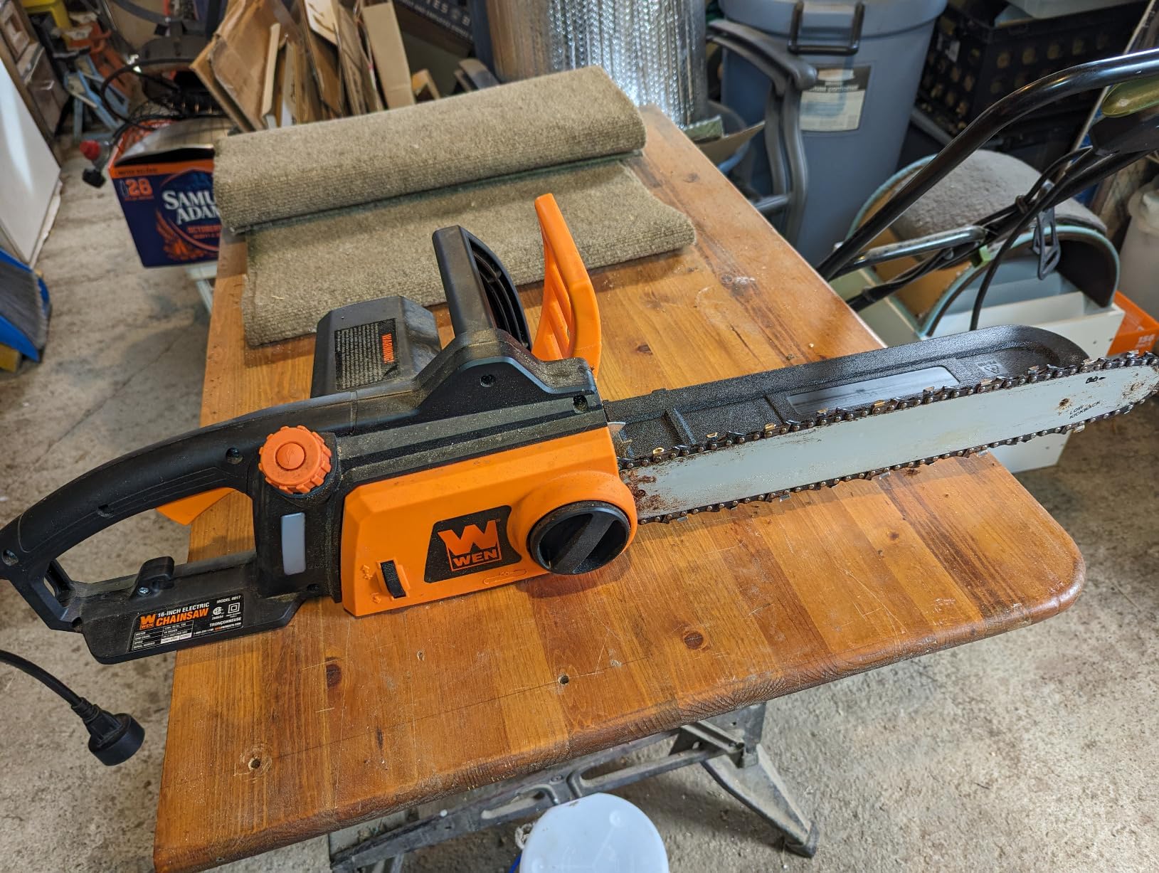 WEN Electric Chainsaw, Corded, 15-Amp, 18-Inch (CP1518) - Customer Photo 3