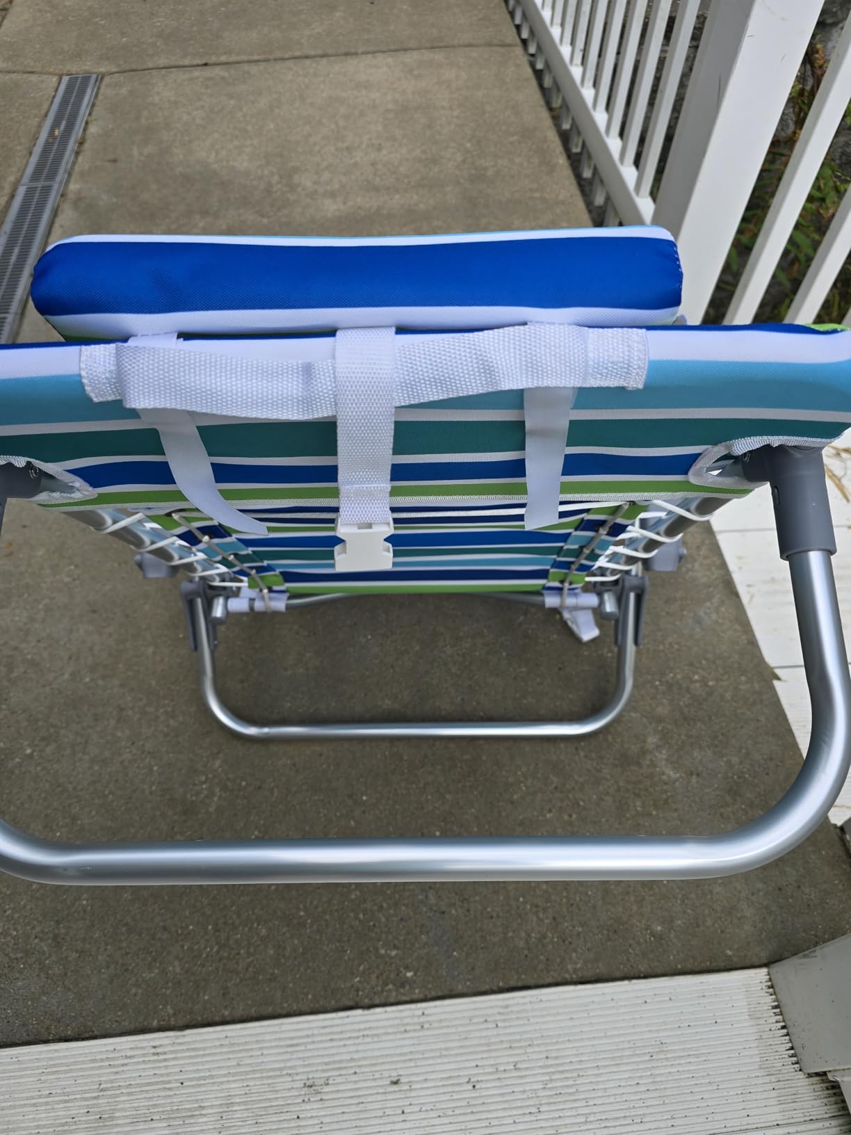 GarveeLife Backpack Beach Chair for Adults, Lightweight Portable Lay Flat Folding Beach Chair with 5 Reclining Positions, Backpack Straps, Phone Pocket, Cup Holder & Towel Bar Customer Review GarveeLife Backpack Beach Chair for Adults, Lightweight Portable Lay Flat Folding Beach Chair with 5 Reclining Positions, Backpack Straps, Phone Pocket, Cup Holder & Towel Bar - Customer Photo 2