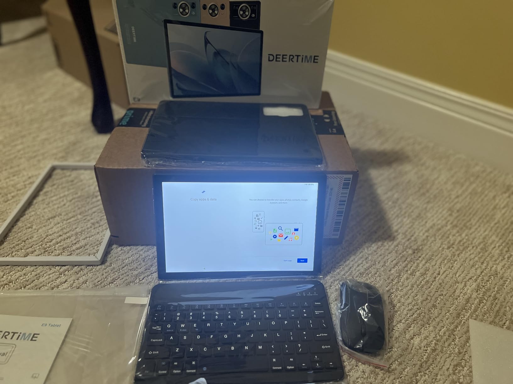Android 15 Tablet 30GB RAM 128GB ROM 1TB TF, 2025 Electronics Tablets 10.1 Inch 8000mAh with Keyboard Mouse, 2.0GHz, 5G WiFi, BT 5.0, GMS Certified, Incell Display, Gemini AI - Metal Black Customer Review Android 15 Tablet 30GB RAM 128GB ROM 1TB TF, 2025 Electronics Tablets 10.1 Inch 8000mAh with Keyboard Mouse, 2.0GHz, 5G WiFi, BT 5.0, GMS Certified, Incell Display, Gemini AI - Metal Black - Customer Photo 2