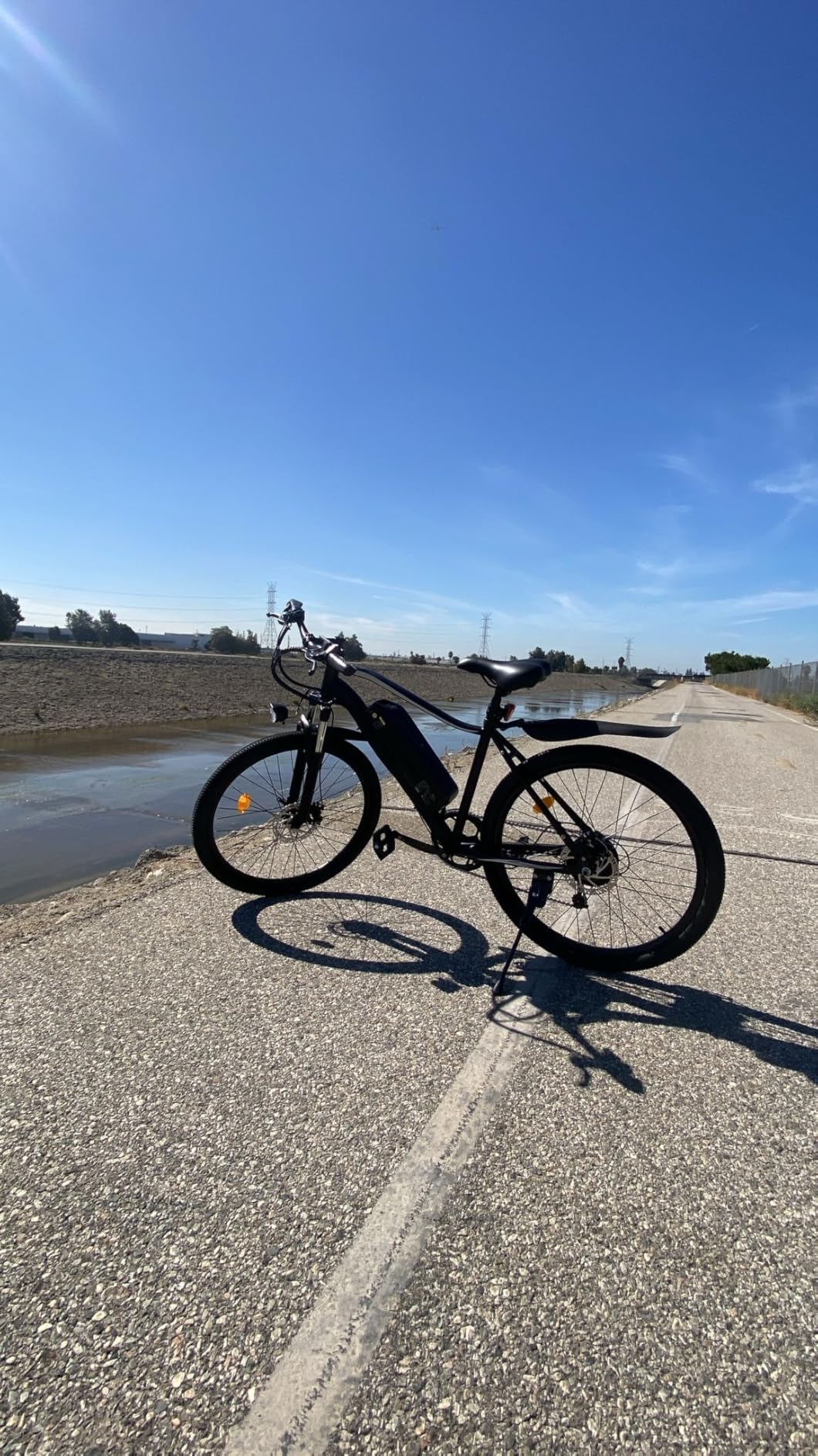 Electric Bike - Electric Bike for Adults 750W/1000W Peak, Up to 60 Miles, 20MPH Electric Mountain Bike, 20''/26'' Tires Lightweight E-Bike for Commuting Mountain Road Sand Customer Review Electric Bike - Electric Bike for Adults 750W/1000W Peak, Up to 60 Miles, 20MPH Electric Mountain Bike, 20''/26'' Tires Lightweight E-Bike for Commuting Mountain Road Sand - Customer Photo 2