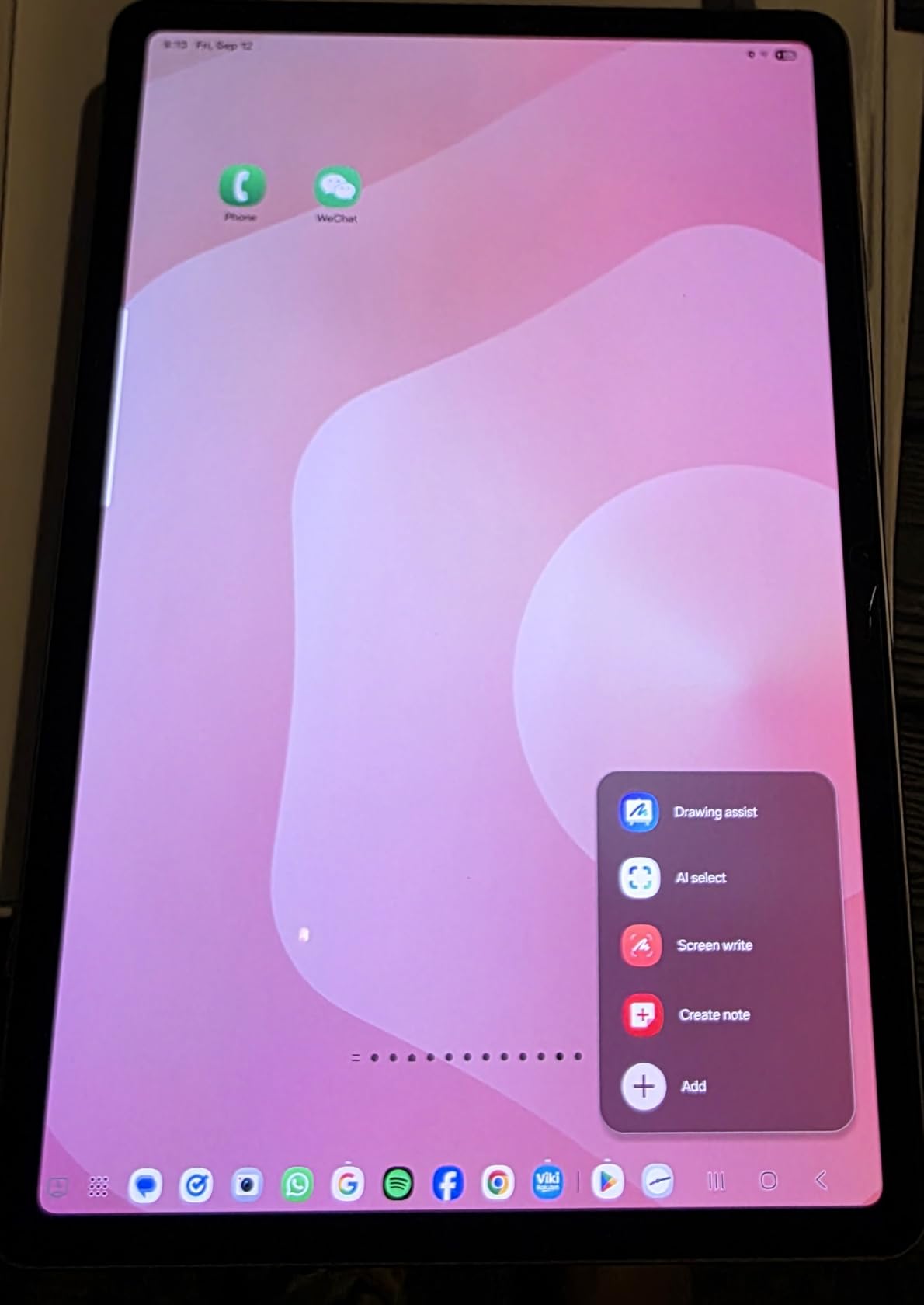 Samsung Galaxy Tab S11 512 GB WiFi Android Tablet, Large Display, Durable, Slim, Light, High Performance, Long Battery Life, S Pen for Note-Taking, AI Assist, US Version, Gray Customer Review Samsung Galaxy Tab S11 512 GB WiFi Android Tablet, Large Display, Durable, Slim, Light, High Performance, Long Battery Life, S Pen for Note-Taking, AI Assist, US Version, Gray - Customer Photo 3