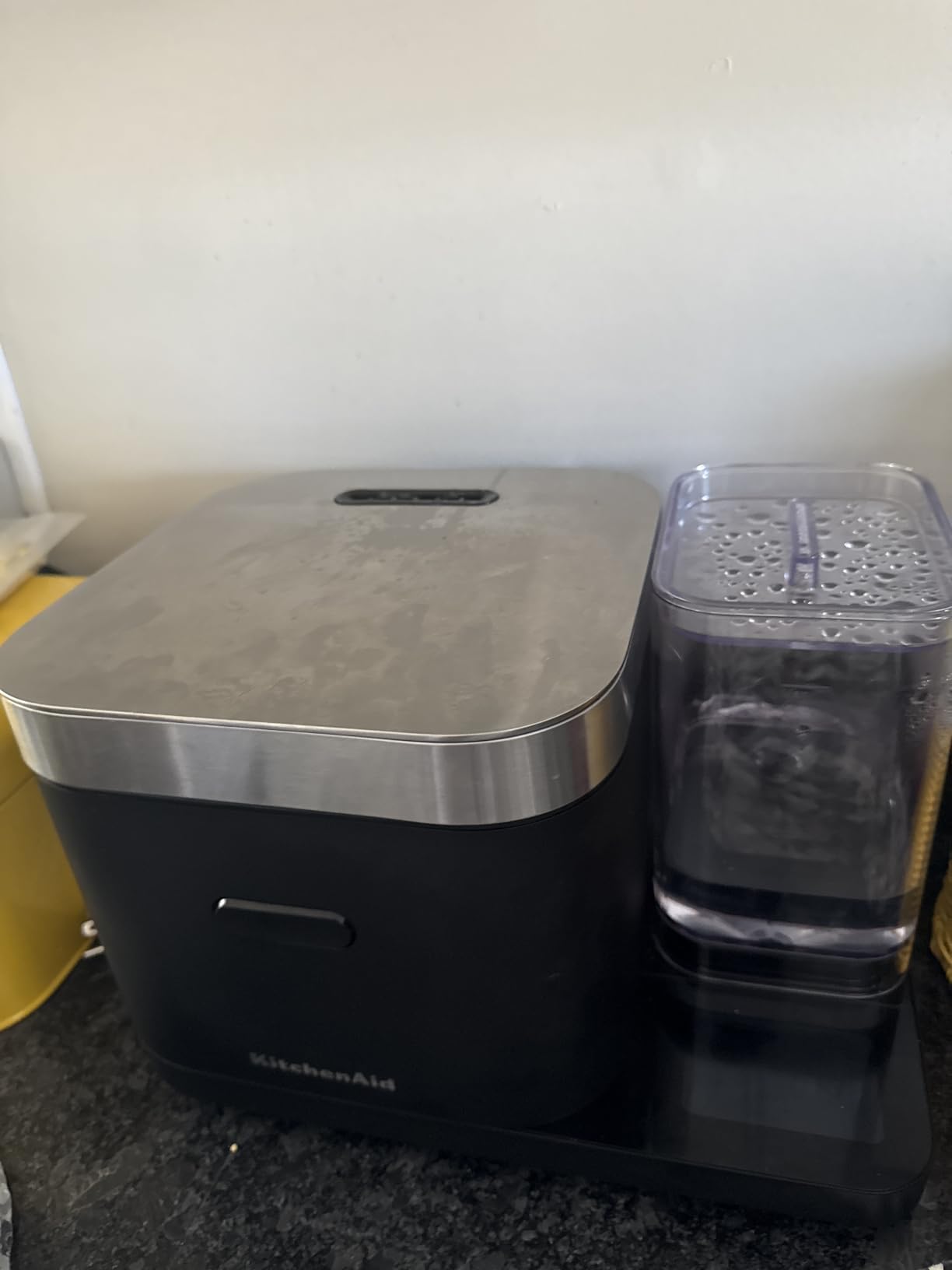 KitchenAid Grain and Rice Cooker 8 Cup with Automatically Sensing Integrated Scale + Water Tank, KGC3155, Porcelain White Customer Review KitchenAid Grain and Rice Cooker 8 Cup with Automatically Sensing Integrated Scale + Water Tank, KGC3155, Porcelain White - Customer Photo 2