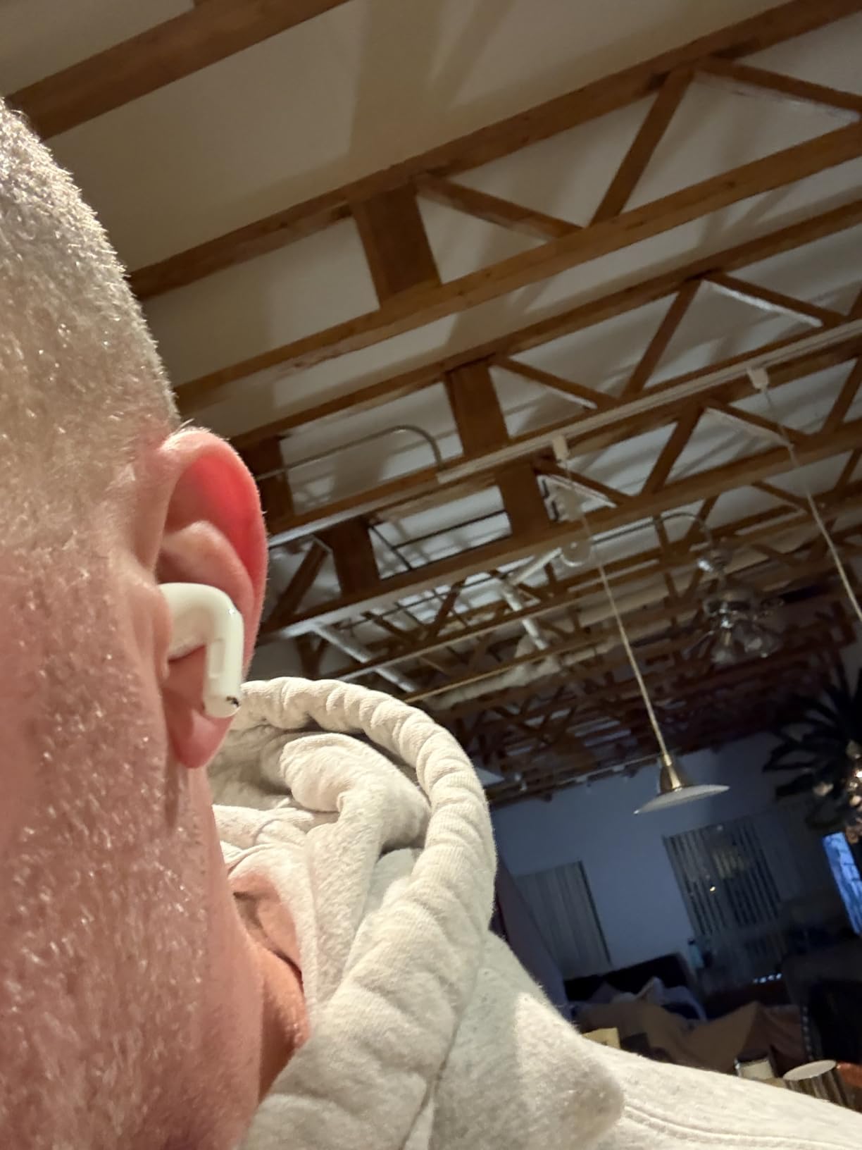 Apple AirPods Pro 3 Wireless Earbuds, Active Noise Cancellation, Live Translation, Heart Rate Sensing, Hearing Aid Feature, Bluetooth Headphones, Spatial Audio, High-Fidelity Sound, USB-C Charging - Customer Photo 1