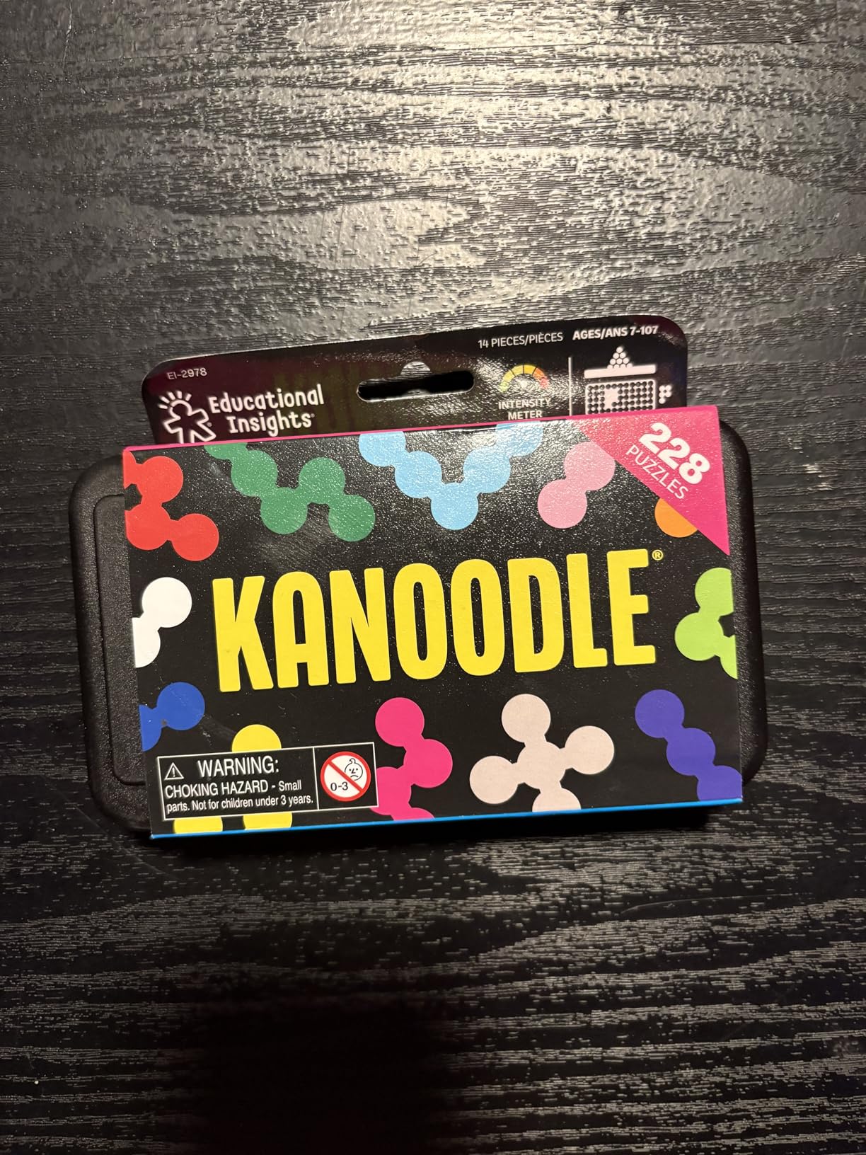Educational Insights Kanoodle - Original 3D Brain Teaser Puzzle, Single Player Mind Challenge Toys, Handheld Travel Games, Challenging Logic Puzzles and Gifts for Kids, Teens & Adults Ages 7+ Customer Review Educational Insights Kanoodle - Original 3D Brain Teaser Puzzle, Single Player Mind Challenge Toys, Handheld Travel Games, Challenging Logic Puzzles and Gifts for Kids, Teens & Adults Ages 7+ - Customer Photo 1