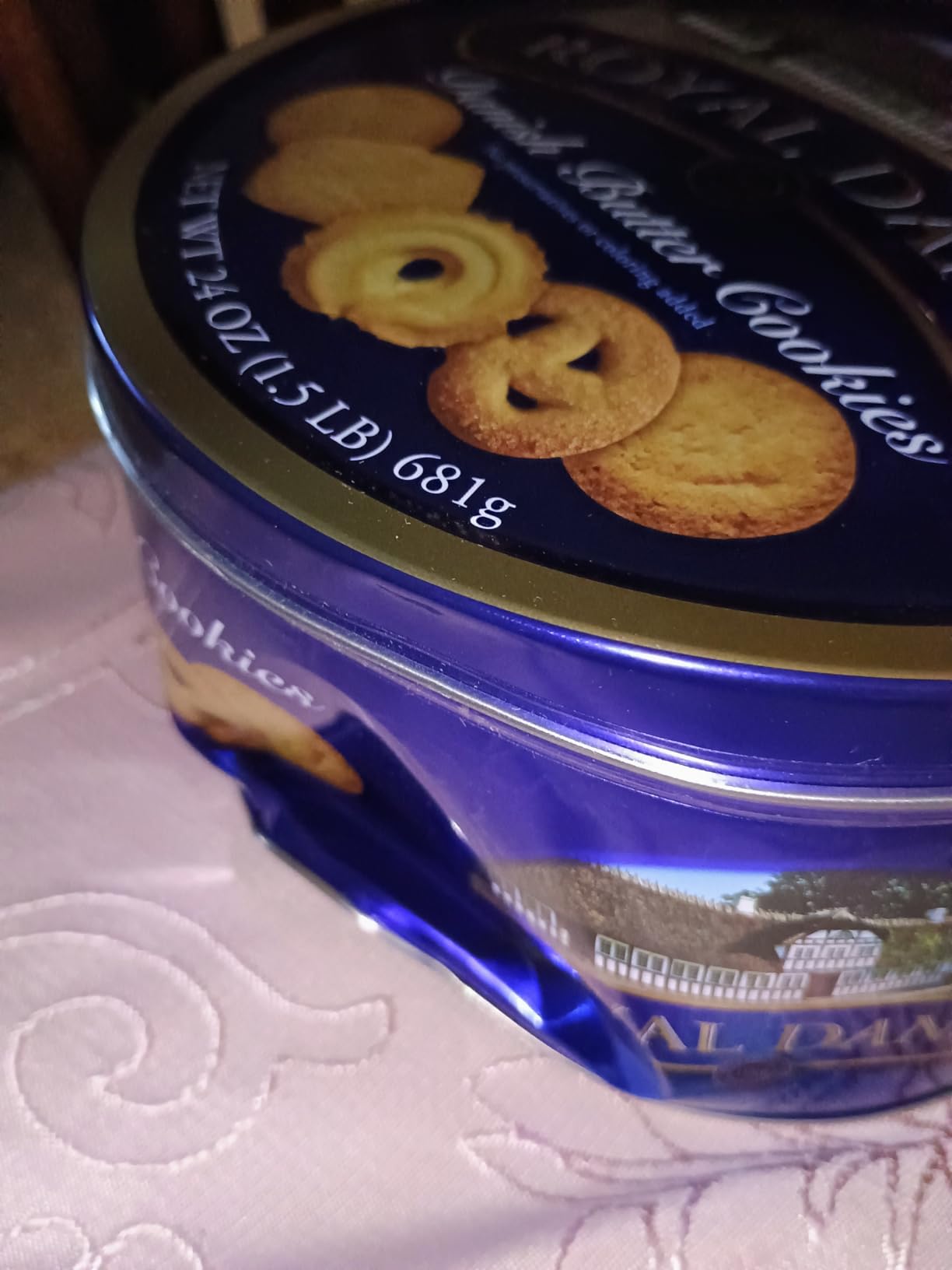 Royal Dansk Danish Butter Cookies, Premium Assorted Cookies in Gift Tin, Great for Sharing and Gifting, 12 oz - Customer Photo 1