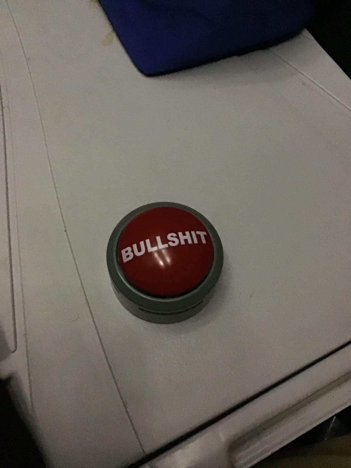 Bullshit Button - The Official Hilarious BS Button with Sound Effects & Flashing Light - Perfect Gag Gift for Friends, Family, and Co-workers - Batteries Included - Customer Photo 2