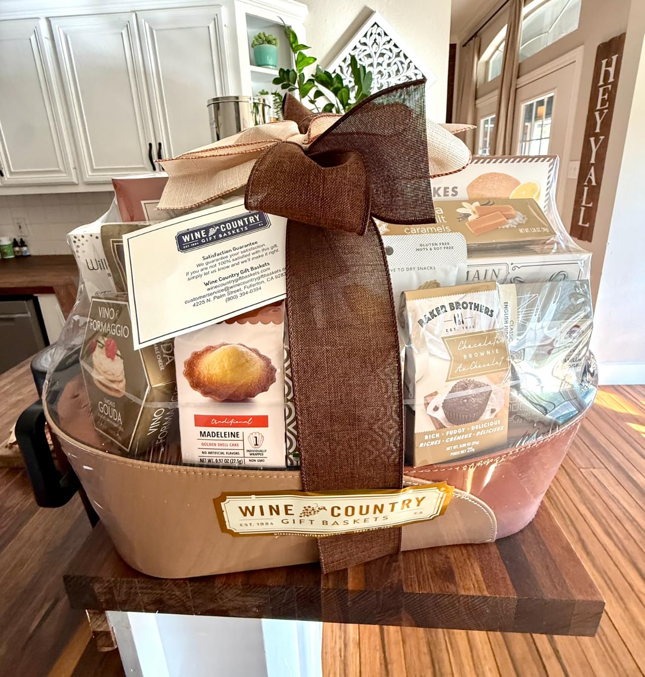 The Gourmet Choice Gift Basket by Wine Country Gift Baskets - Various Gourmet Flavors, Premium Food Gifts for Families, College Students, Appreciation, Thank You, Congratulations Customer Review The Gourmet Choice Gift Basket by Wine Country Gift Baskets - Various Gourmet Flavors, Premium Food Gifts for Families, College Students, Appreciation, Thank You, Congratulations - Customer Photo 2