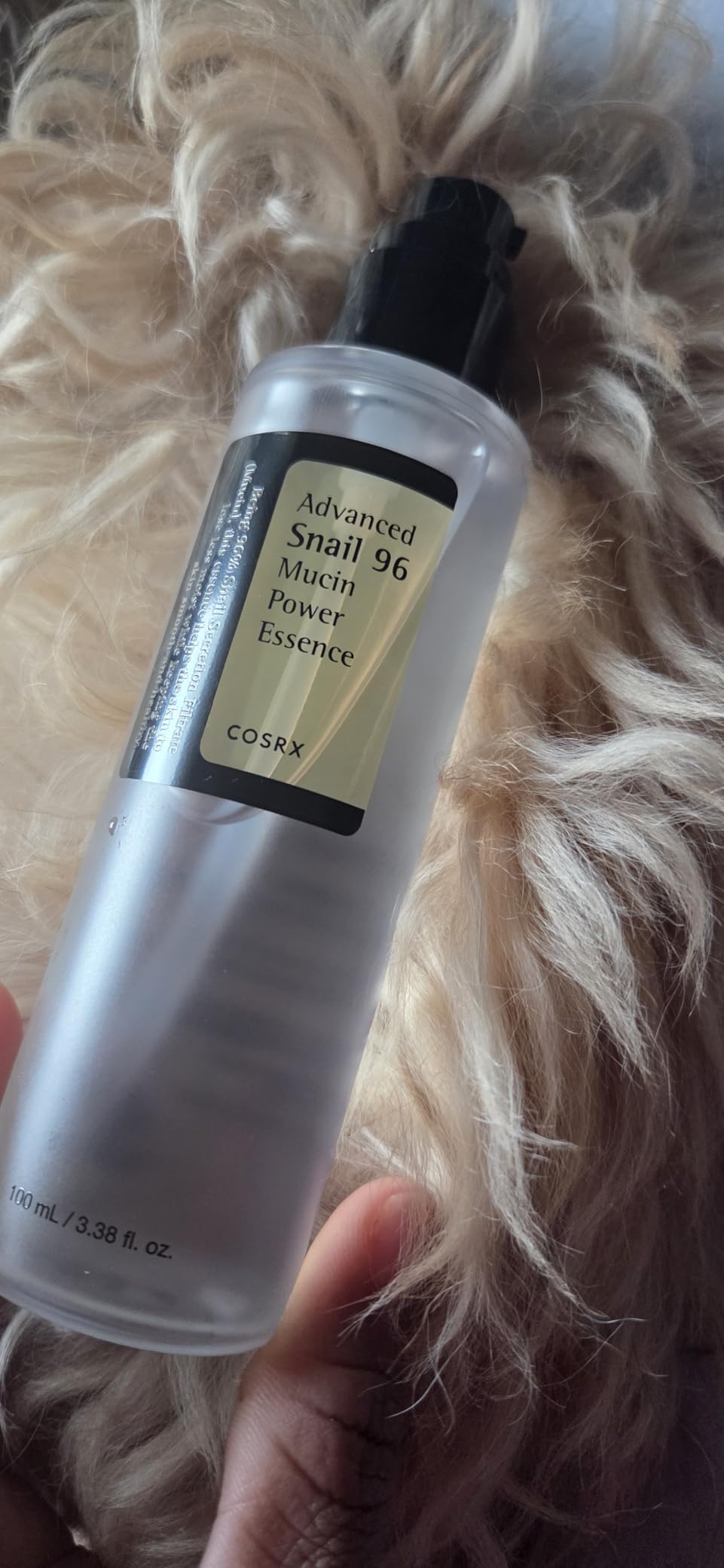 COSRX Snail Mucin Repairing Serum 100ml, Hydrating Serum for Face with Snail Secretion Filtrate for Dull Skin & Fine Lines, Korean Skin Care, Stocking Stuffers for Women Customer Review COSRX Snail Mucin Repairing Serum 100ml, Hydrating Serum for Face with Snail Secretion Filtrate for Dull Skin & Fine Lines, Korean Skin Care, Stocking Stuffers for Women - Customer Photo 2