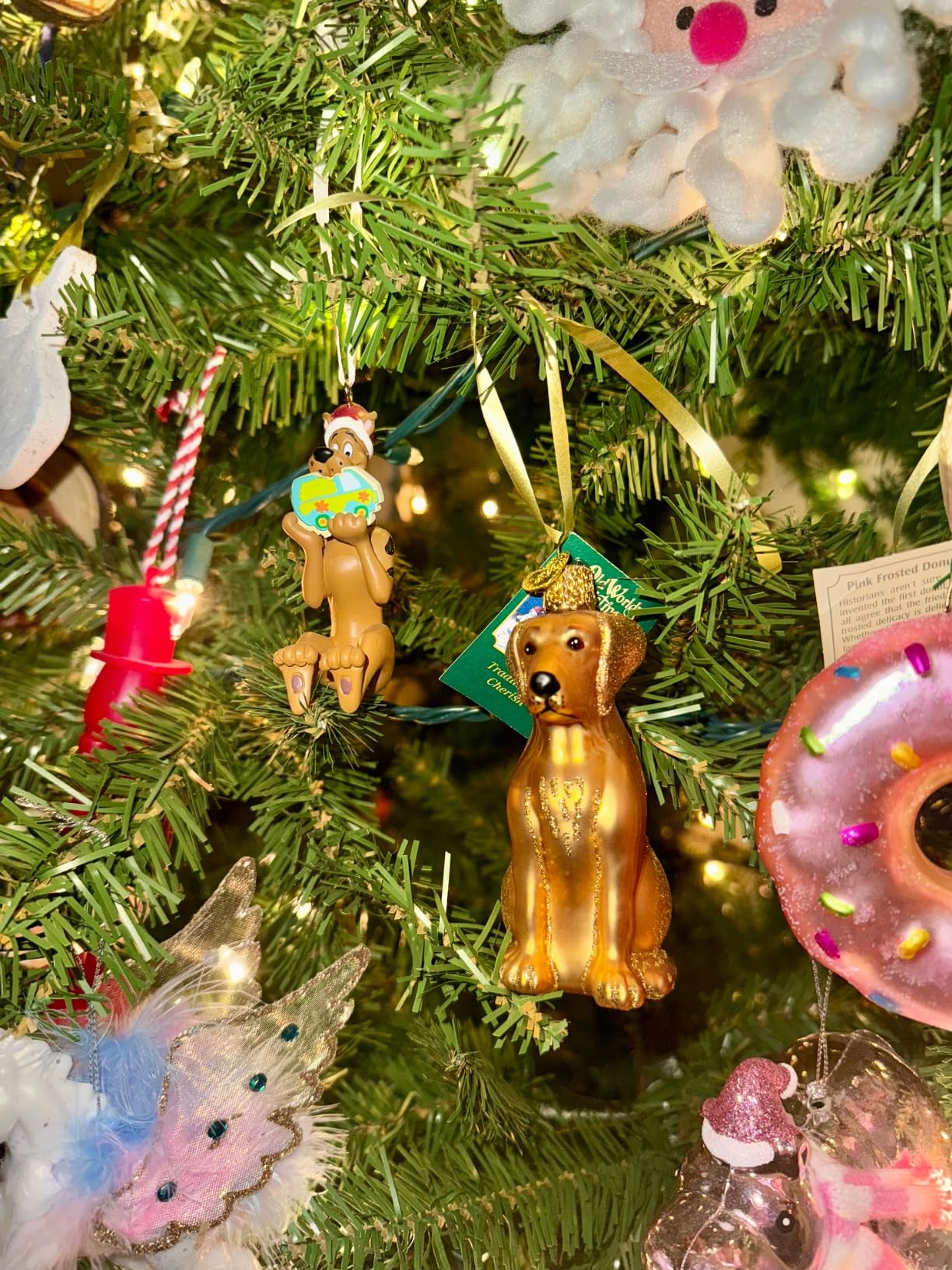 Old World Christmas Ornaments: French Bulldog Glass Blown Ornaments for Christmas Tree (12436) Customer Review Old World Christmas Ornaments: French Bulldog Glass Blown Ornaments for Christmas Tree (12436) - Customer Photo 2