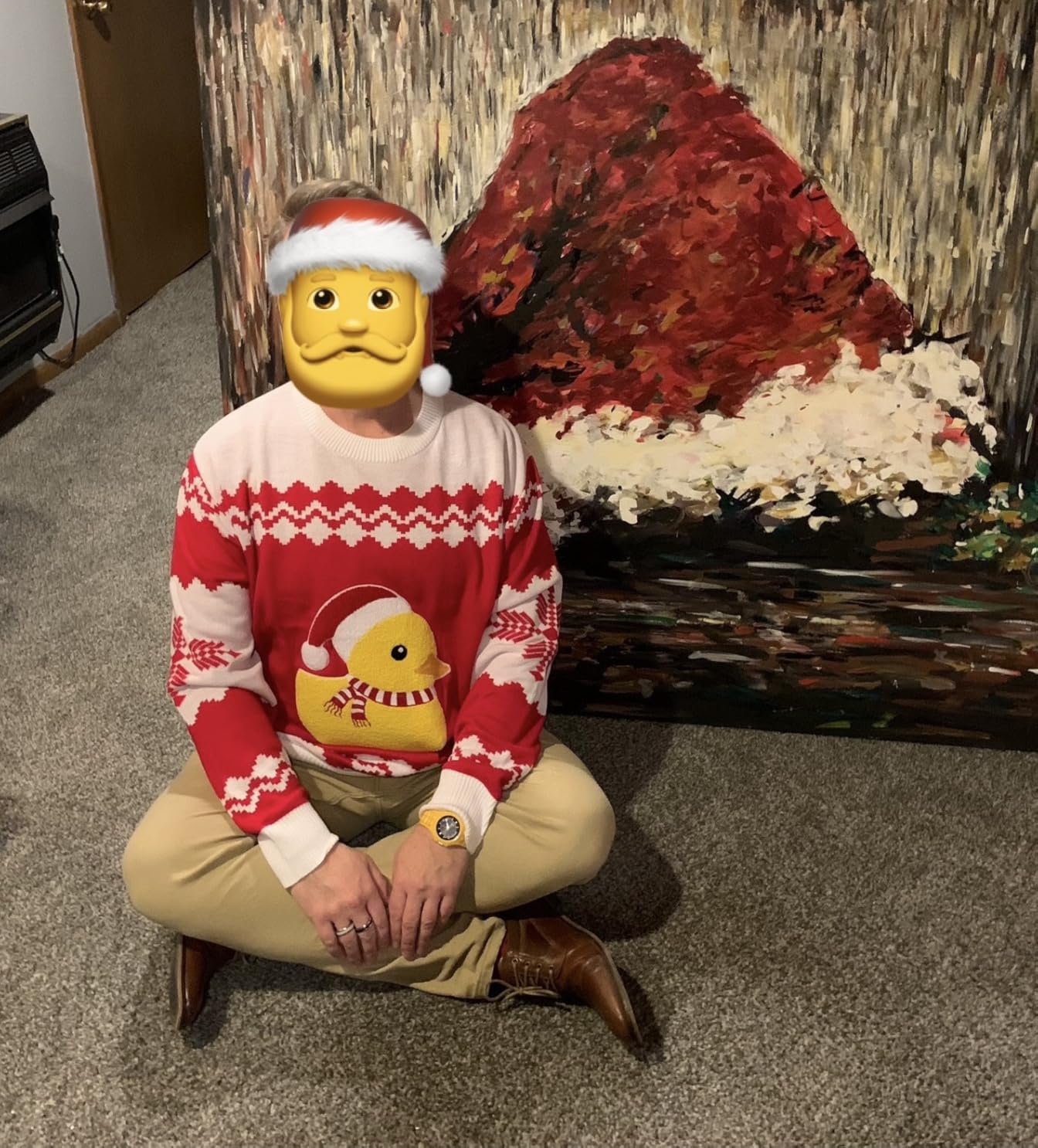 Tipsy Elves Ugly Christmas Sweaters for Men - Colorful and Funny Men's Christmas Sweaters - Hilarious Holiday Pullovers Customer Review Tipsy Elves Ugly Christmas Sweaters for Men - Colorful and Funny Men's Christmas Sweaters - Hilarious Holiday Pullovers - Customer Photo 1