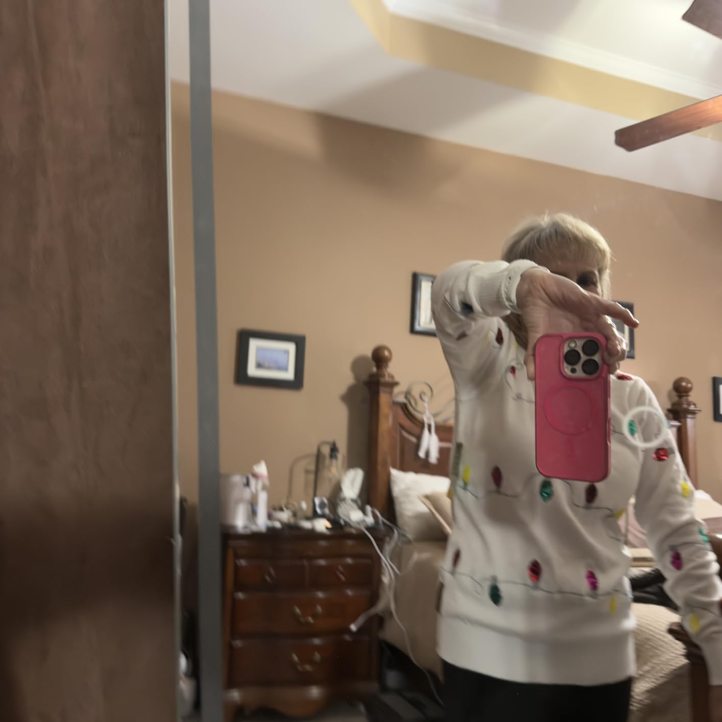 Women's Christmas Sweaters - Women's Ugly Christmas Sweaters - Embellished Winter Holiday Pullovers Customer Review Women's Christmas Sweaters - Women's Ugly Christmas Sweaters - Embellished Winter Holiday Pullovers - Customer Photo 1