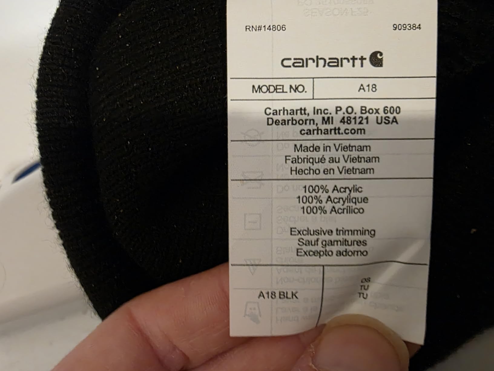 Carhartt Men's Knit Cuffed Beanie - Customer Photo 1