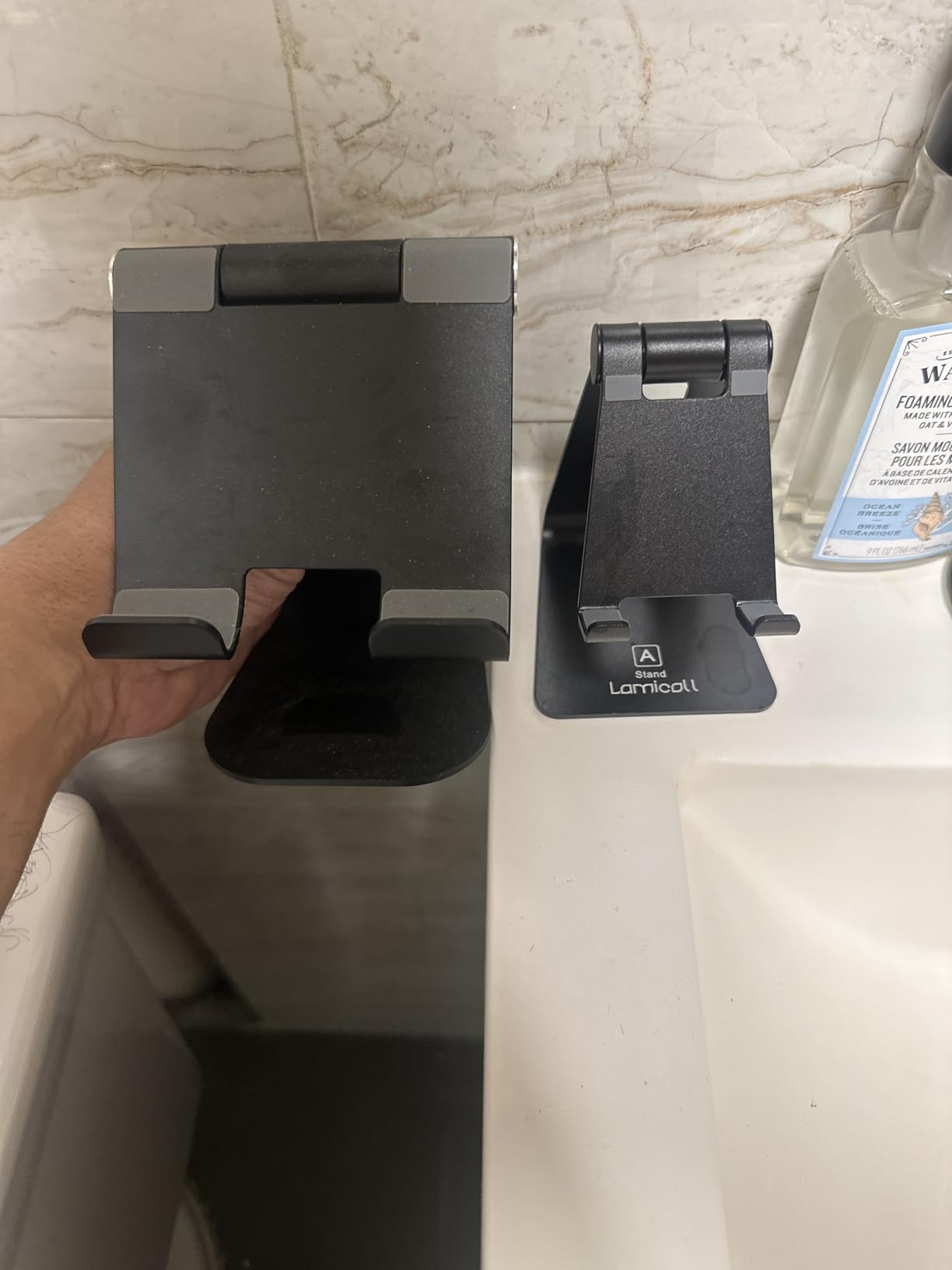 Lamicall Tablet Stand, Adjustable Tablet Holder - Desktop Stand Dock Holder for 4-13 Lamicall Tablet Stand, Adjustable Tablet Holder - Desktop Stand Dock Holder for 4-13