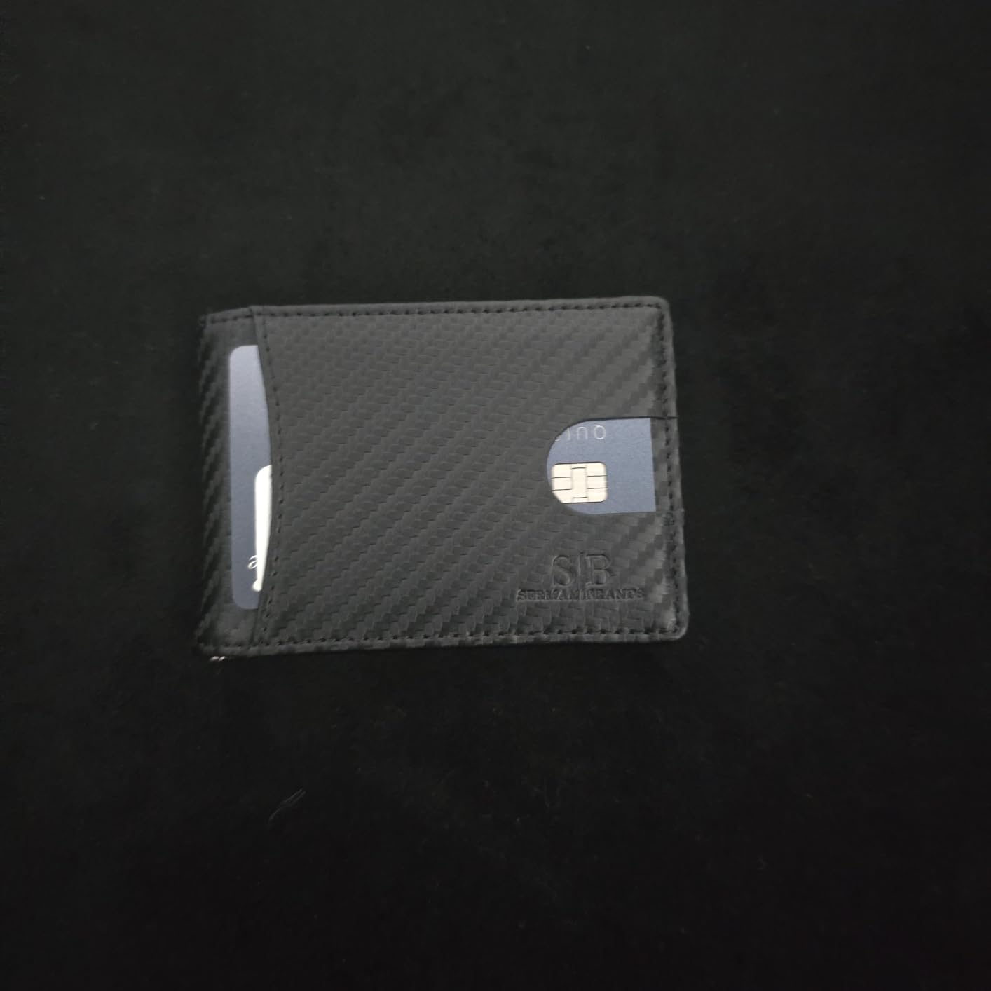 SERMAN BRANDS RFID Blocking Slim Bifold Genuine Leather Minimalist Front Pocket Wallets for Men with Money Clip Thin Mens Customer Review SERMAN BRANDS RFID Blocking Slim Bifold Genuine Leather Minimalist Front Pocket Wallets for Men with Money Clip Thin Mens - Customer Photo 1