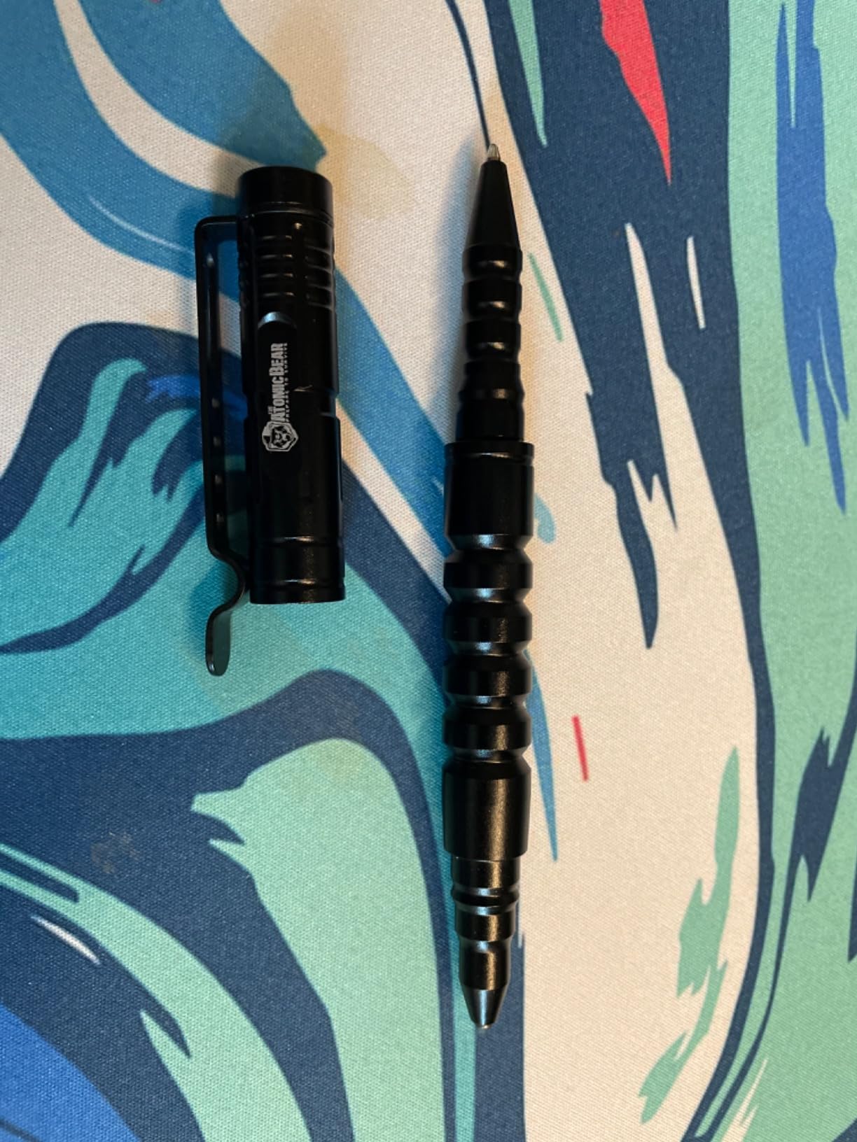 The Atomic Bear Tactical Pen - Pen With Window Breaker - Used in Police and Military Gear - Ballpoint Pens with Free 2nd ink refill Customer Review The Atomic Bear Tactical Pen - Pen With Window Breaker - Used in Police and Military Gear - Ballpoint Pens with Free 2nd ink refill - Customer Photo 2