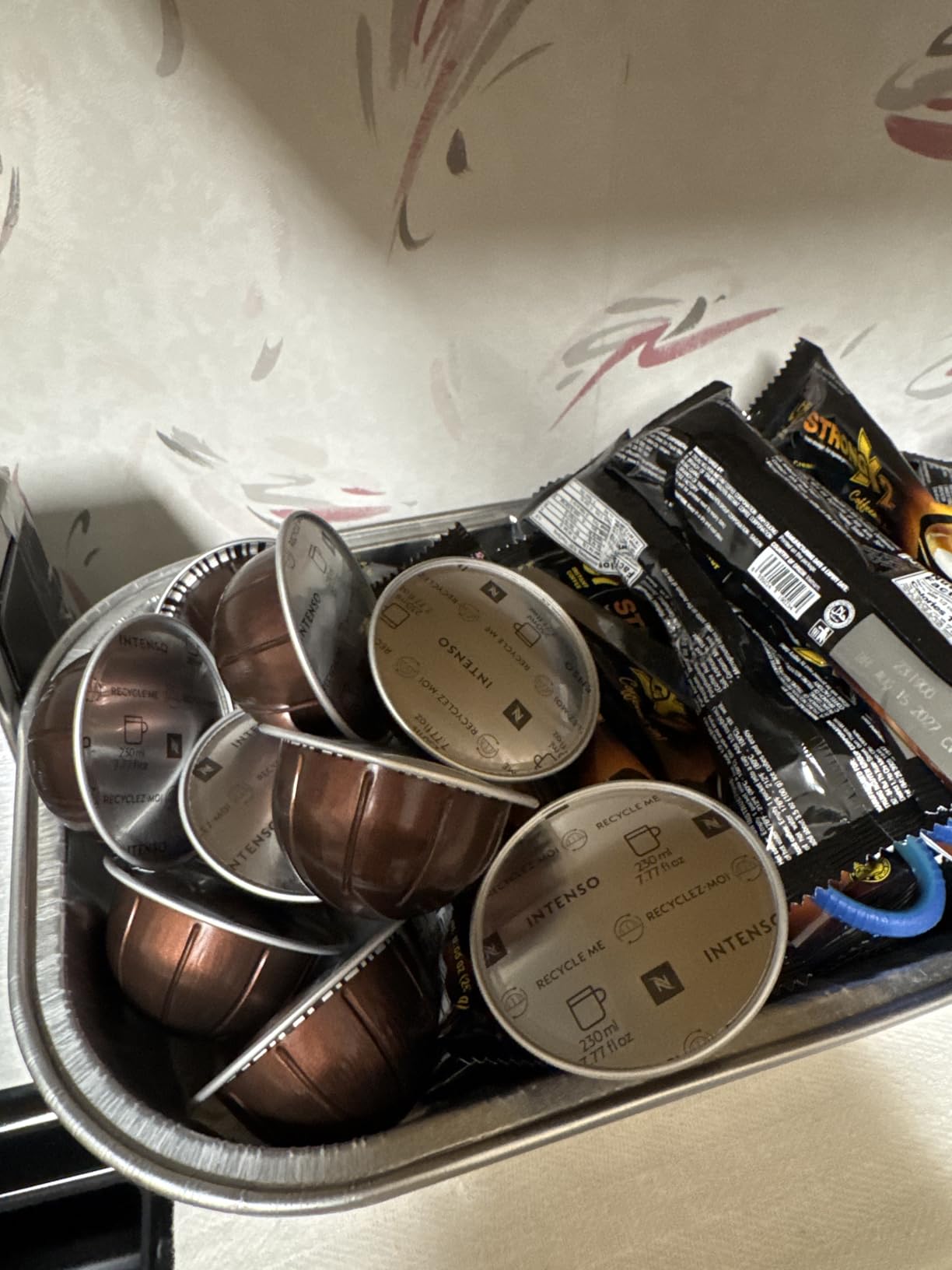 Nespresso Capsules Vertuo, Variety Pack, Medium and Dark Roast Coffee, 30 Count Coffee Pods, Brews 7.8 oz. Customer Review Nespresso Capsules Vertuo, Variety Pack, Medium and Dark Roast Coffee, 30 Count Coffee Pods, Brews 7.8 oz. - Customer Photo 1