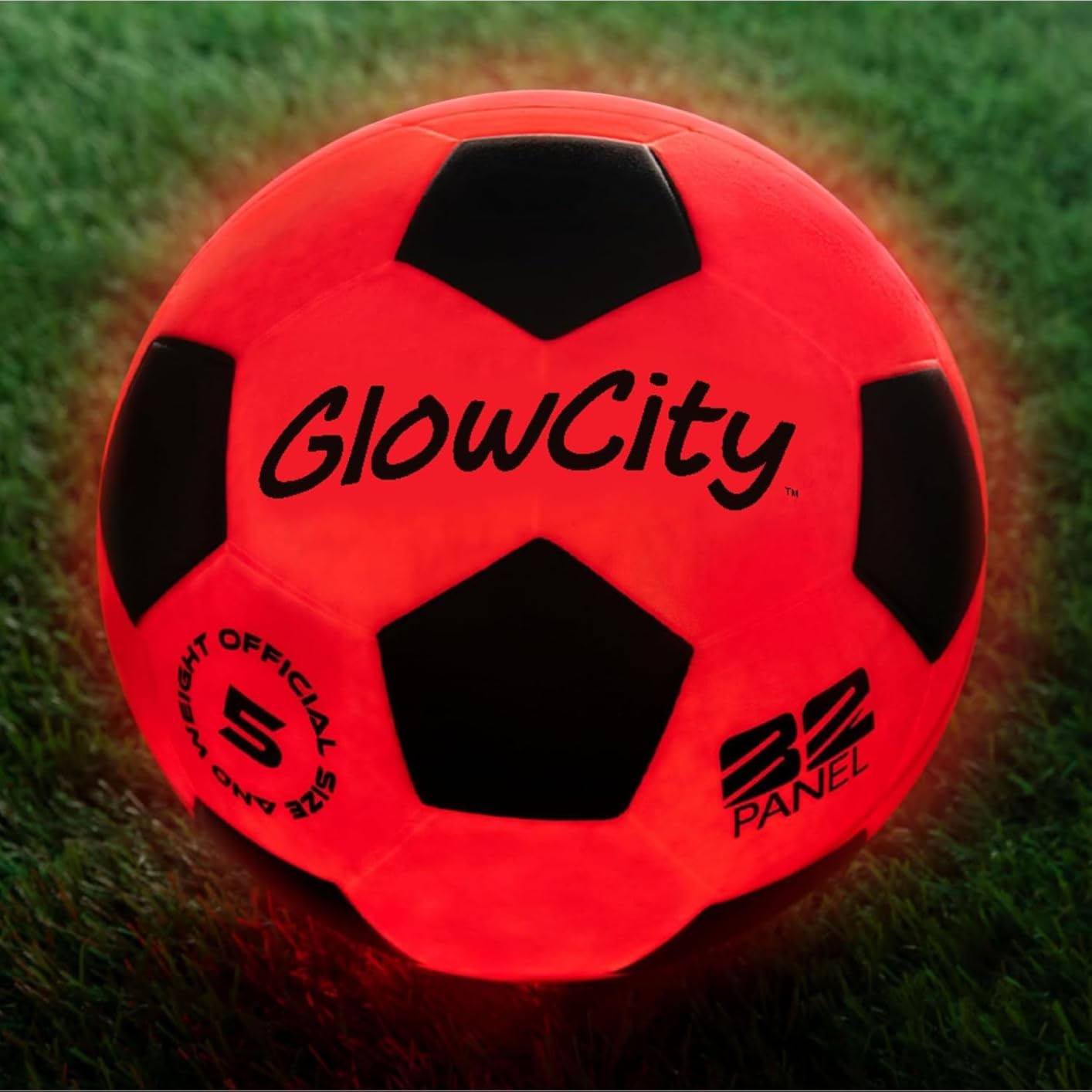 GlowCity Glow in The Dark Soccer Ball - Sizes 3, 4, 5 for Kids, Teens & Adults - Light Up Soccer Ball with 2 LED Lights - Sports Birthday Gifts Ideas for Boys & Teenagers Ages 6 7 8 9 10 11 12 13 14 Customer Review GlowCity Glow in The Dark Soccer Ball - Sizes 3, 4, 5 for Kids, Teens & Adults - Light Up Soccer Ball with 2 LED Lights - Sports Birthday Gifts Ideas for Boys & Teenagers Ages 6 7 8 9 10 11 12 13 14 - Customer Photo 1
