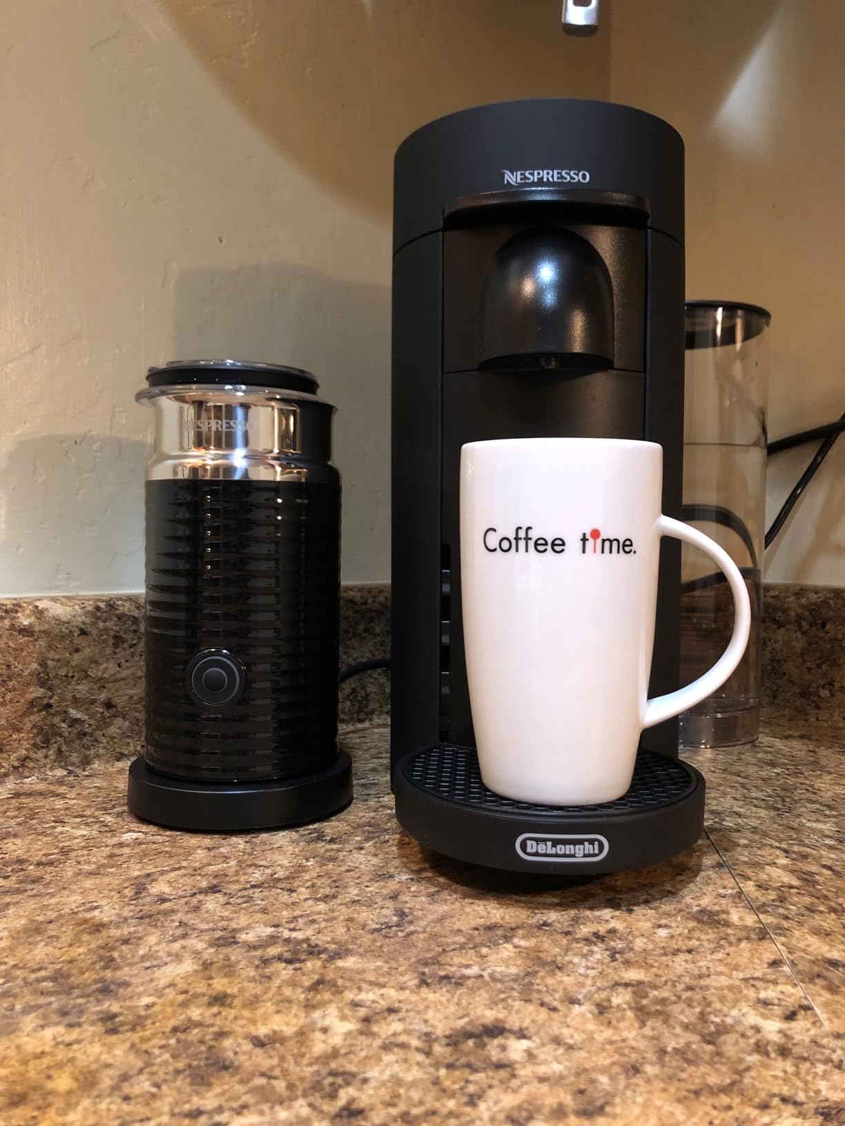 De'Longhi Nespresso Vertuo Plus Coffee and Espresso Maker by De'Longhi, Grey Customer Review De'Longhi Nespresso Vertuo Plus Coffee and Espresso Maker by De'Longhi, Grey - Customer Photo 3