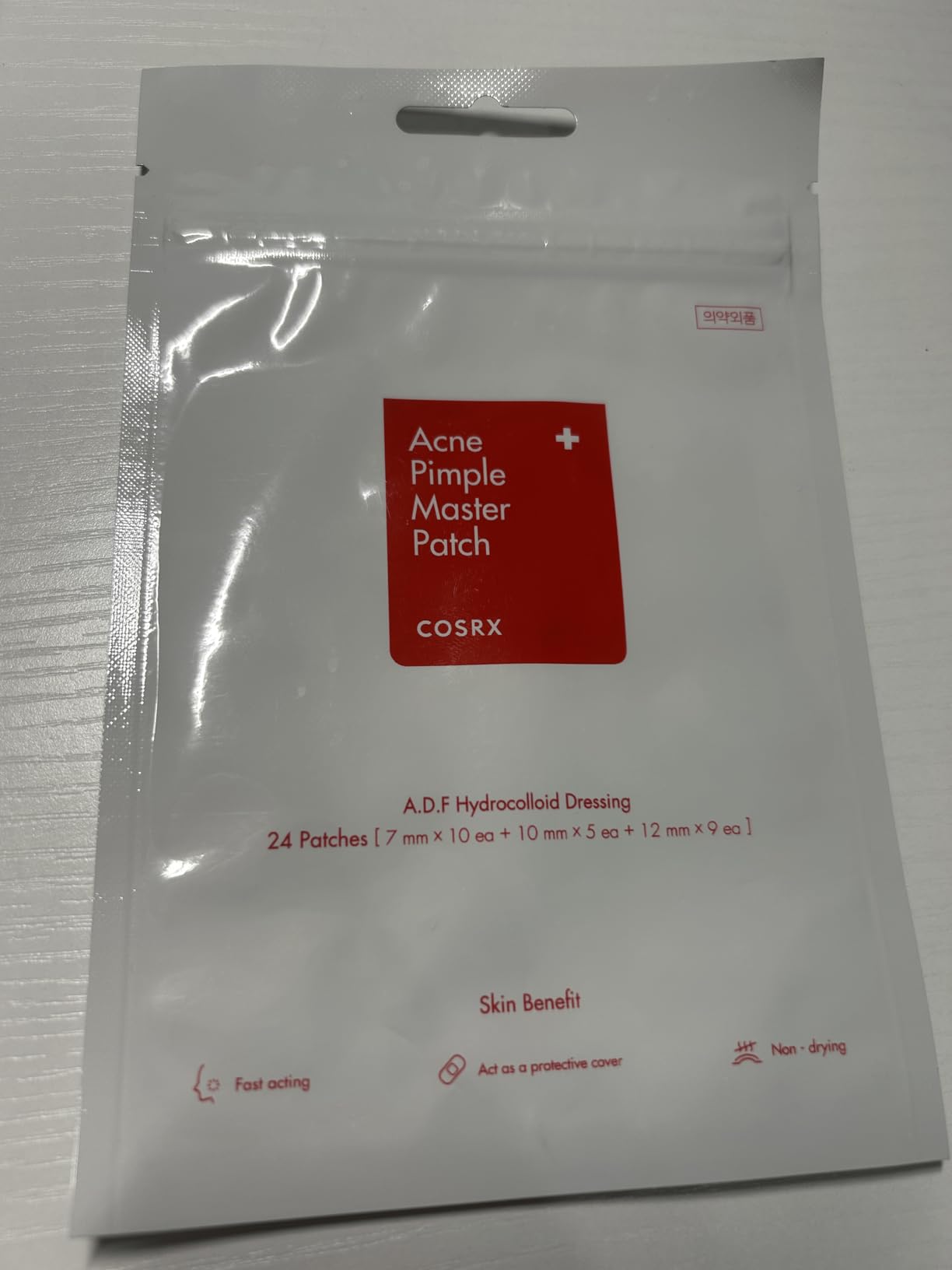 COSRX Acne Pimple Patch Absorbing Hydrocolloid Original 3 Size Patches for Blemishes and Zits Cover, Spot Stickers for Face and Body, Stocking Stuffers, Holiday Gifts, Gifts For Women (72) Customer Review COSRX Acne Pimple Patch Absorbing Hydrocolloid Original 3 Size Patches for Blemishes and Zits Cover, Spot Stickers for Face and Body, Stocking Stuffers, Holiday Gifts, Gifts For Women (72) - Customer Photo 1