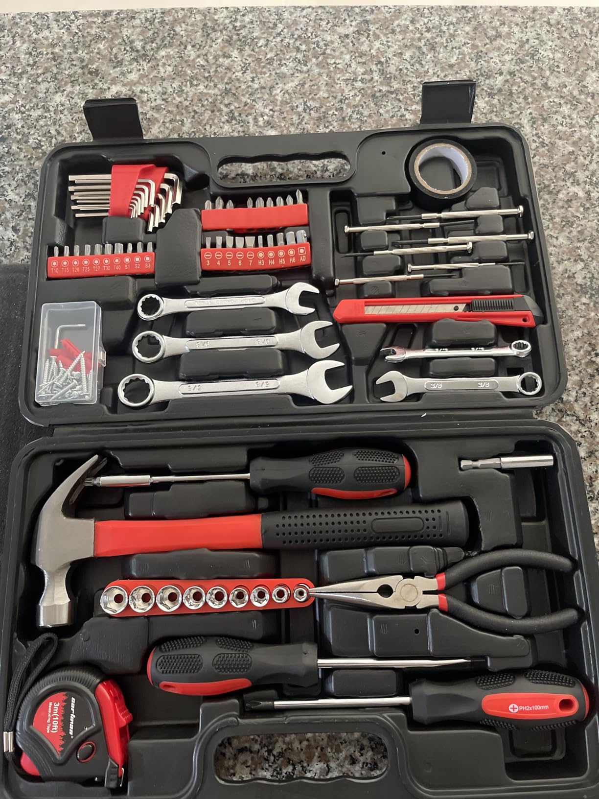 CARTMAN 148 Piece Automotive and Household Tool Set Perfect for Car Enthusiasts and DIY Home Repairs Customer Review CARTMAN 148 Piece Automotive and Household Tool Set Perfect for Car Enthusiasts and DIY Home Repairs - Customer Photo 2