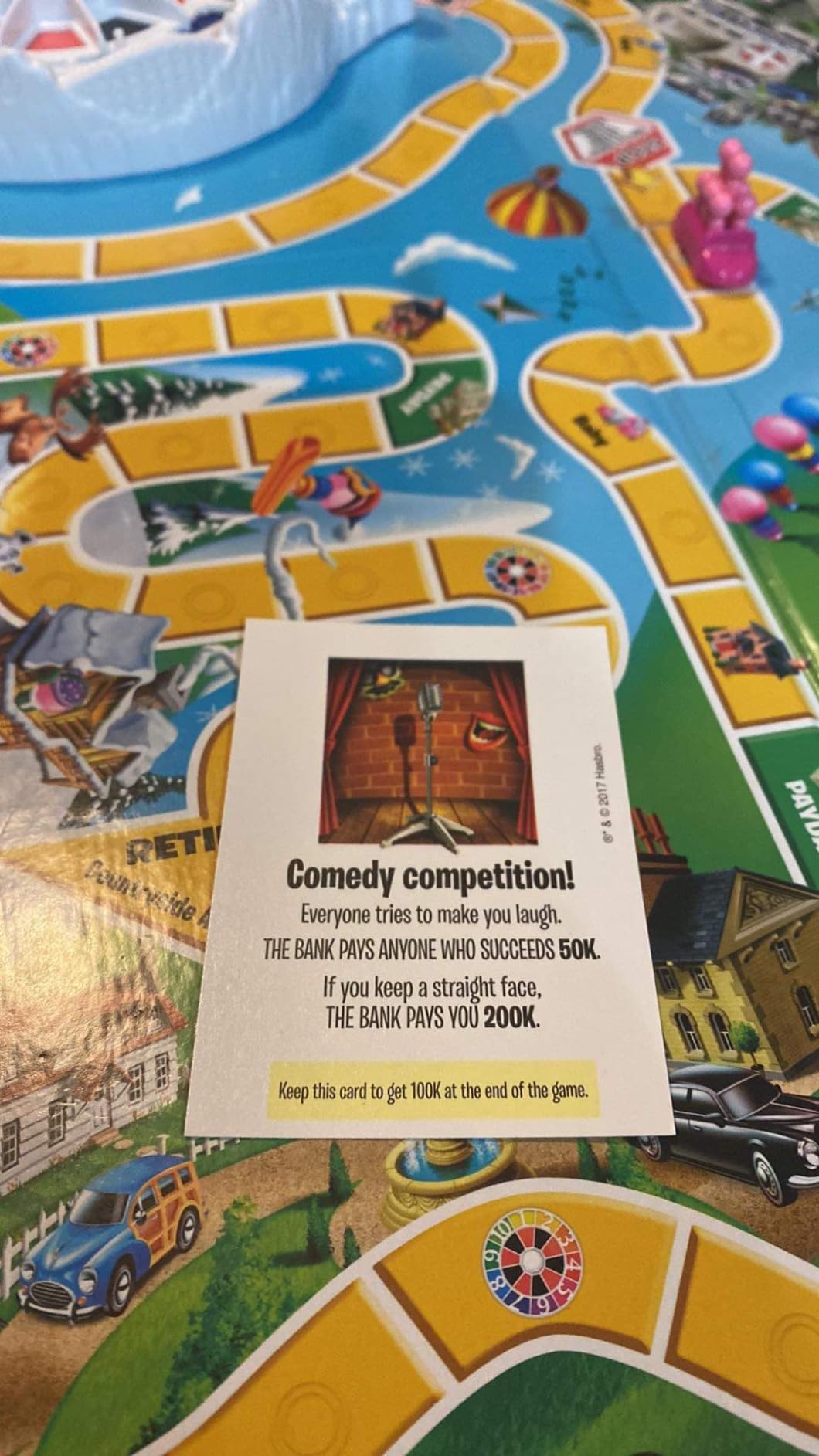 Hasbro Gaming The Game of Life Board Game, Family Games for Kids Ages 8+, Includes 31 Careers, Family Board Games for 2-4 Players, (Amazon Exclusive) Customer Review Hasbro Gaming The Game of Life Board Game, Family Games for Kids Ages 8+, Includes 31 Careers, Family Board Games for 2-4 Players, (Amazon Exclusive) - Customer Photo 2