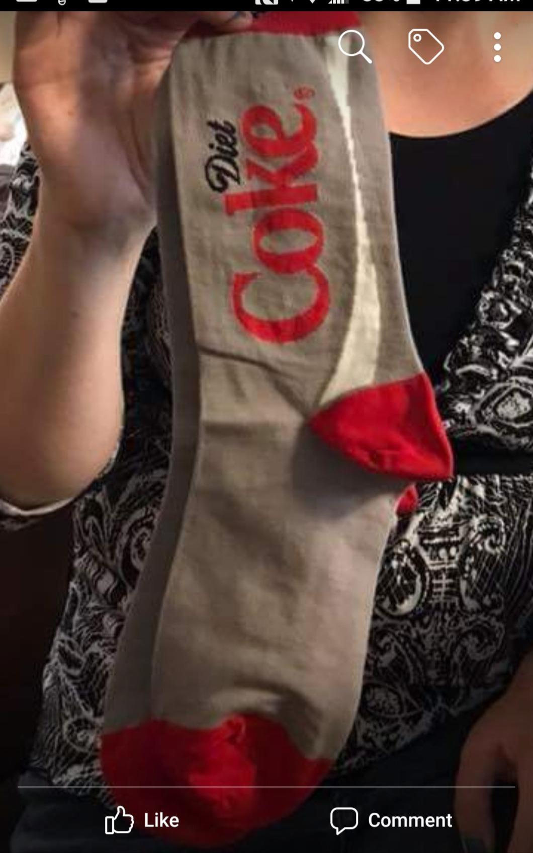 Socksmith Diet Coke Customer Review Socksmith Diet Coke - Customer Photo 1