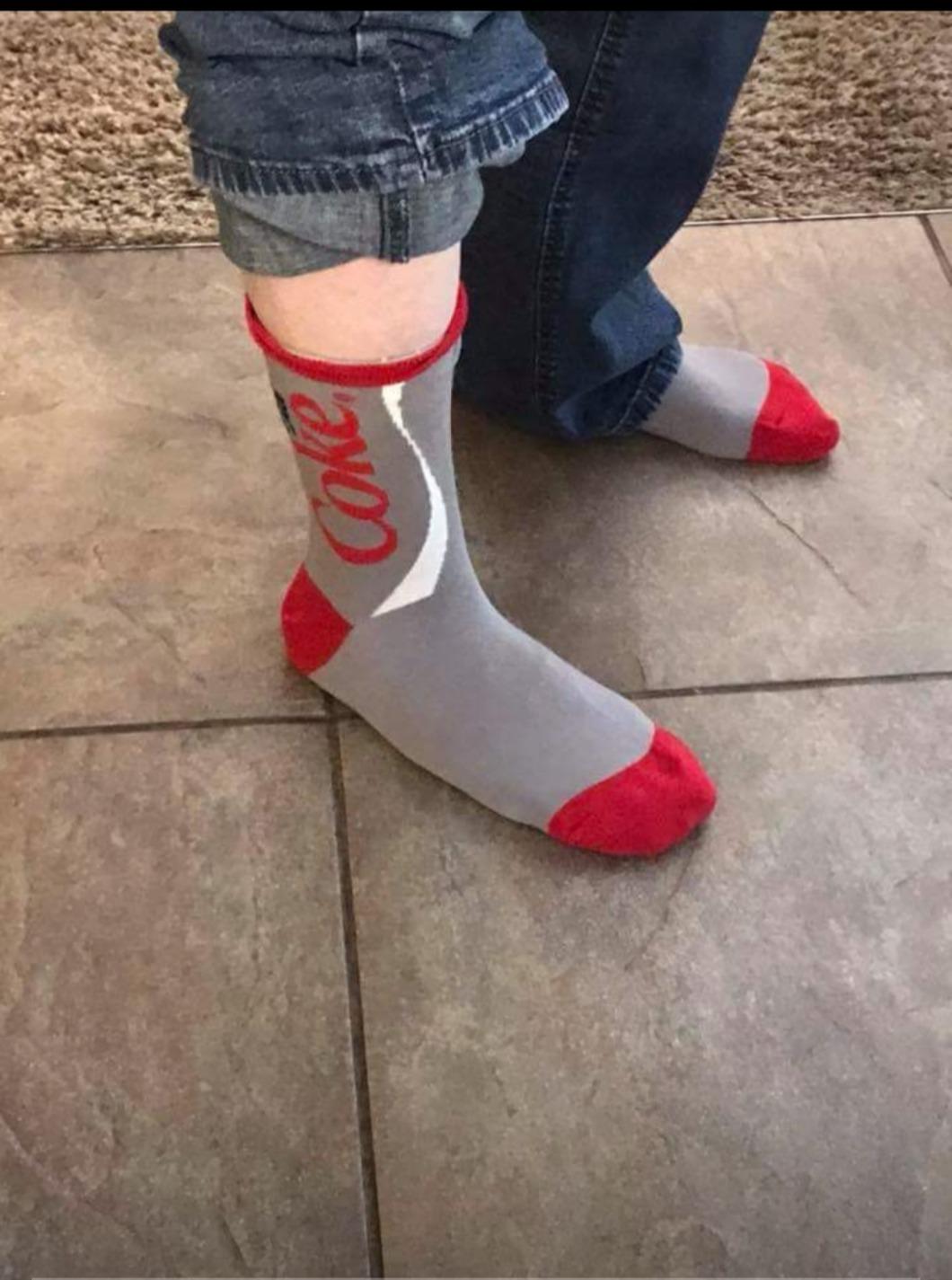 Socksmith Diet Coke Customer Review Socksmith Diet Coke - Customer Photo 2