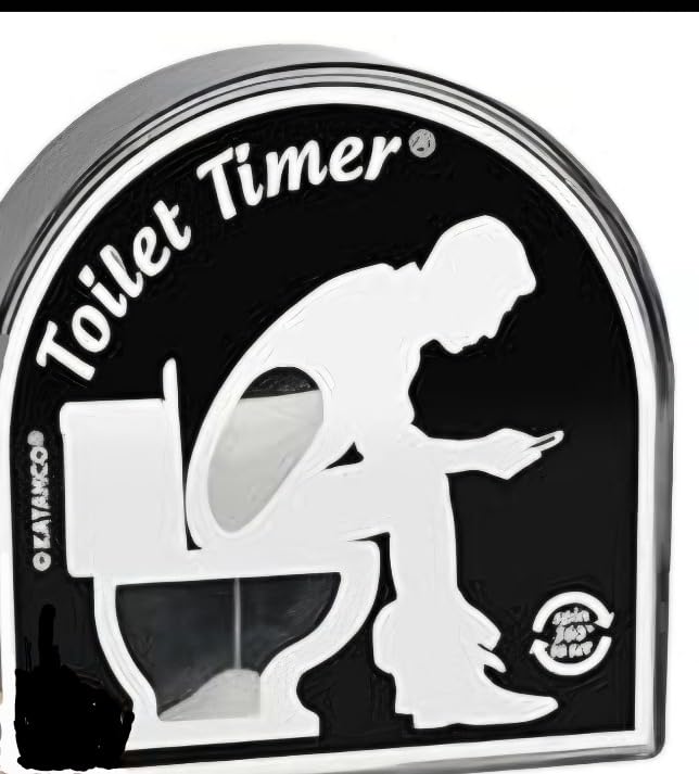 Katamco The Original Toilet Timer (Classic), As Seen on Shark Tank - Funny Stocking Stuffer for Men, Husband, Dad, Son, Boyfriend - Customer Photo 1