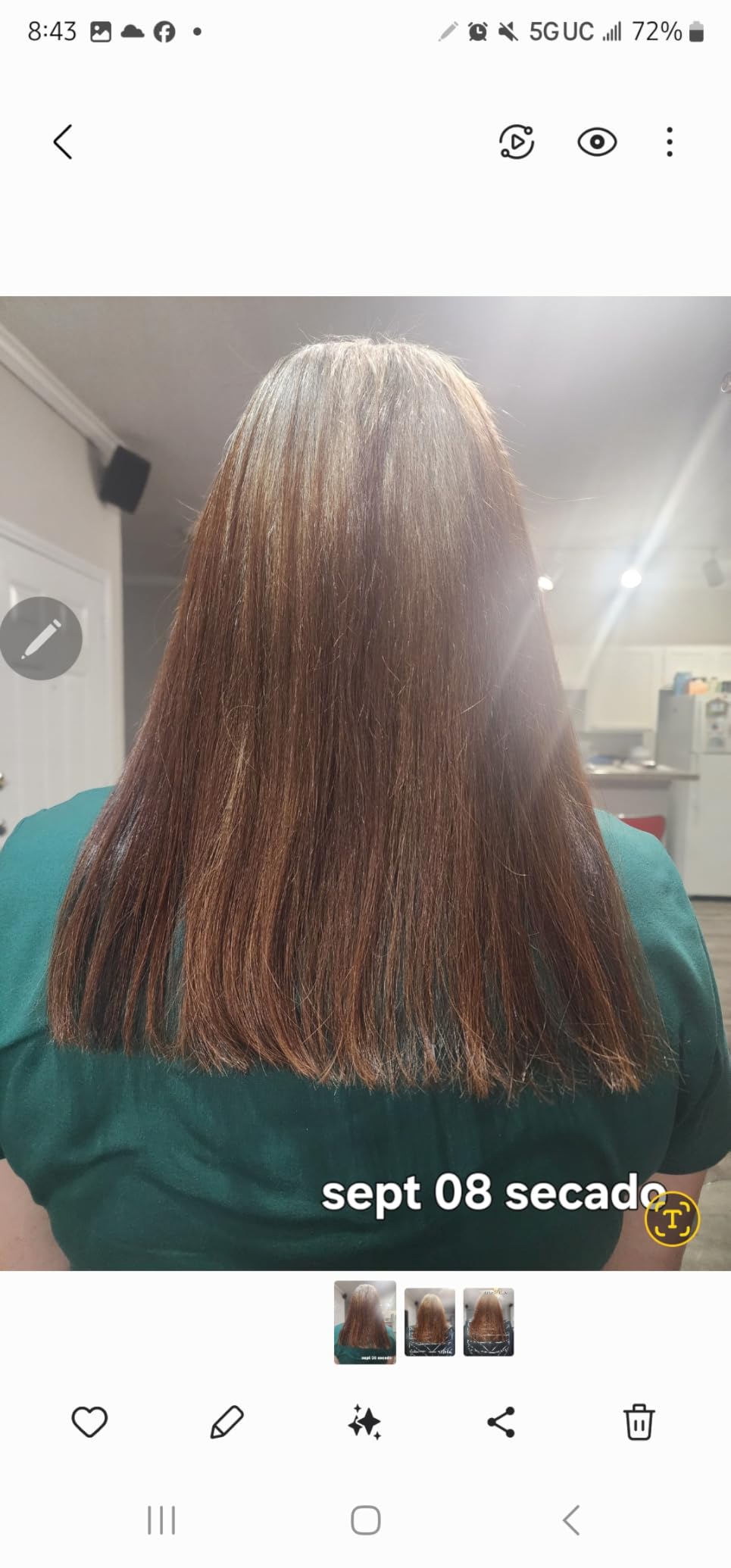 Olaplex No. 5 Bond Maintenance Conditioner, Repairs, Strengthens, & Nourishes All Hair Types, Leaving Hair Feeling Soft & Adds Shine - Customer Photo 2