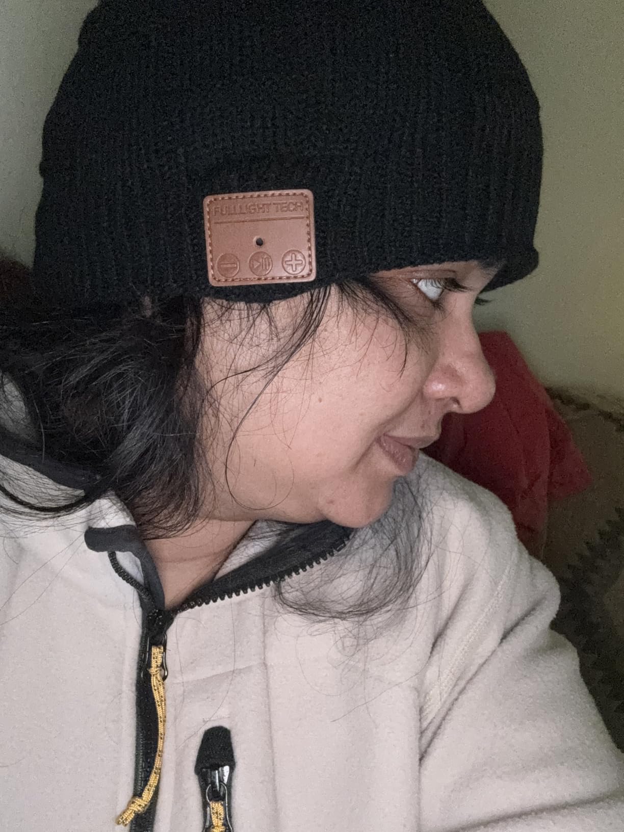Bluetooth Beanie Hat Headphones Unique Tech Gifts Stocking Stuffer - Customer Photo 2