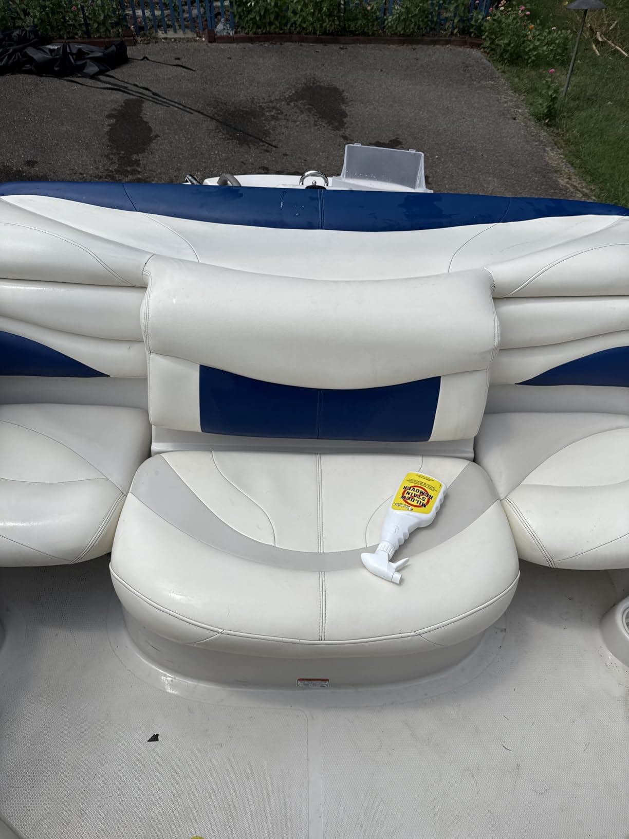 Premium Boat Scuff Erasers, Boating Accessories for Cleaning, Gift for Pontoon, Fishing, Jon Boats, Decks, Vinyl and Hull Cleaner, Gadgets for Men and Women Customer Review Premium Boat Scuff Erasers, Boating Accessories for Cleaning, Gift for Pontoon, Fishing, Jon Boats, Decks, Vinyl and Hull Cleaner, Gadgets for Men and Women - Customer Photo 1