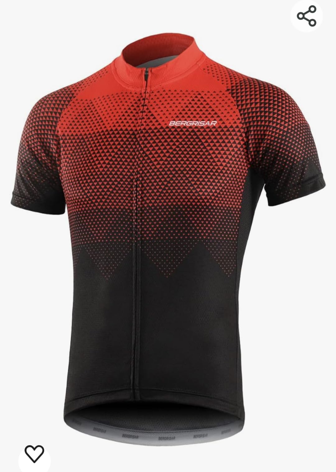 BERGRISAR Men's Cycling Jerseys Short Sleeves Bike Shirt - Customer Photo 1