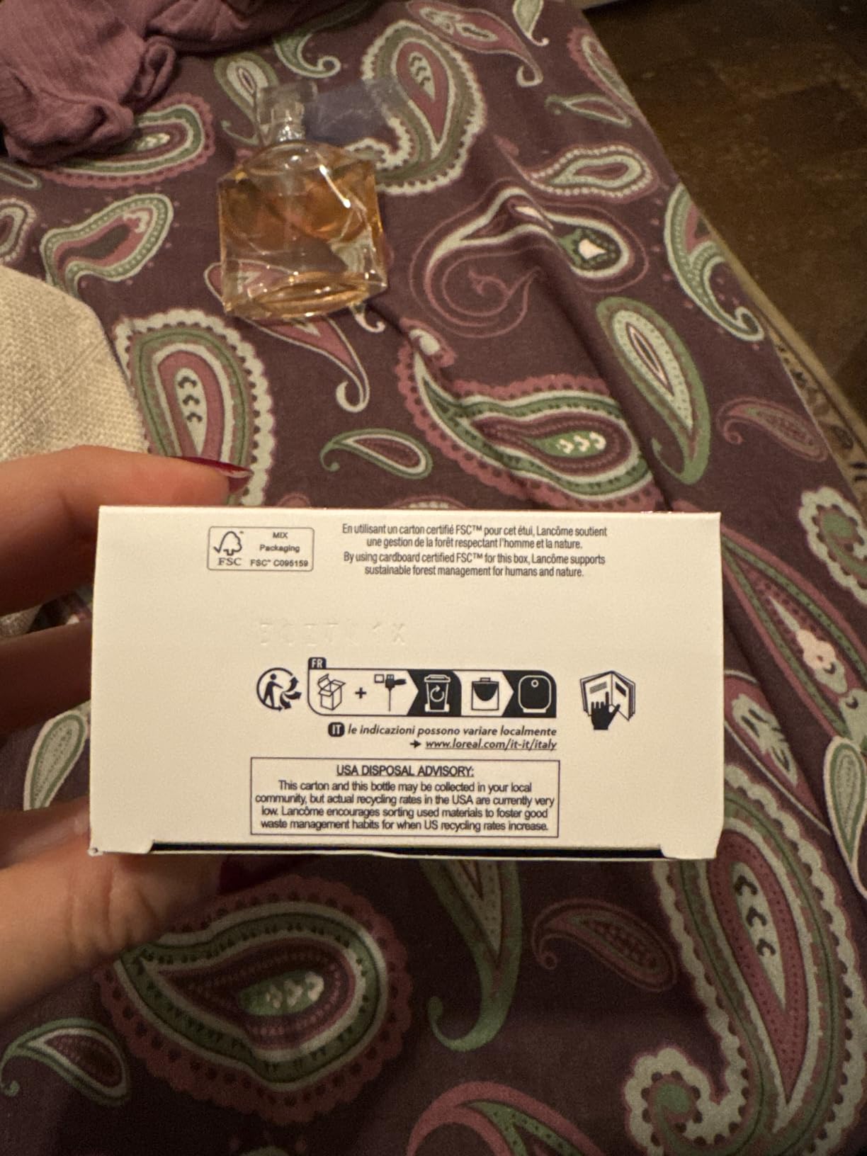 Lancôme La Vie Est Belle Eau de Parfum - Long Lasting Fragrance with Notes of Iris, Earthy Patchouli, Warm Vanilla & Spun Sugar - Floral & Sweet Women's Perfume - Customer Photo 1