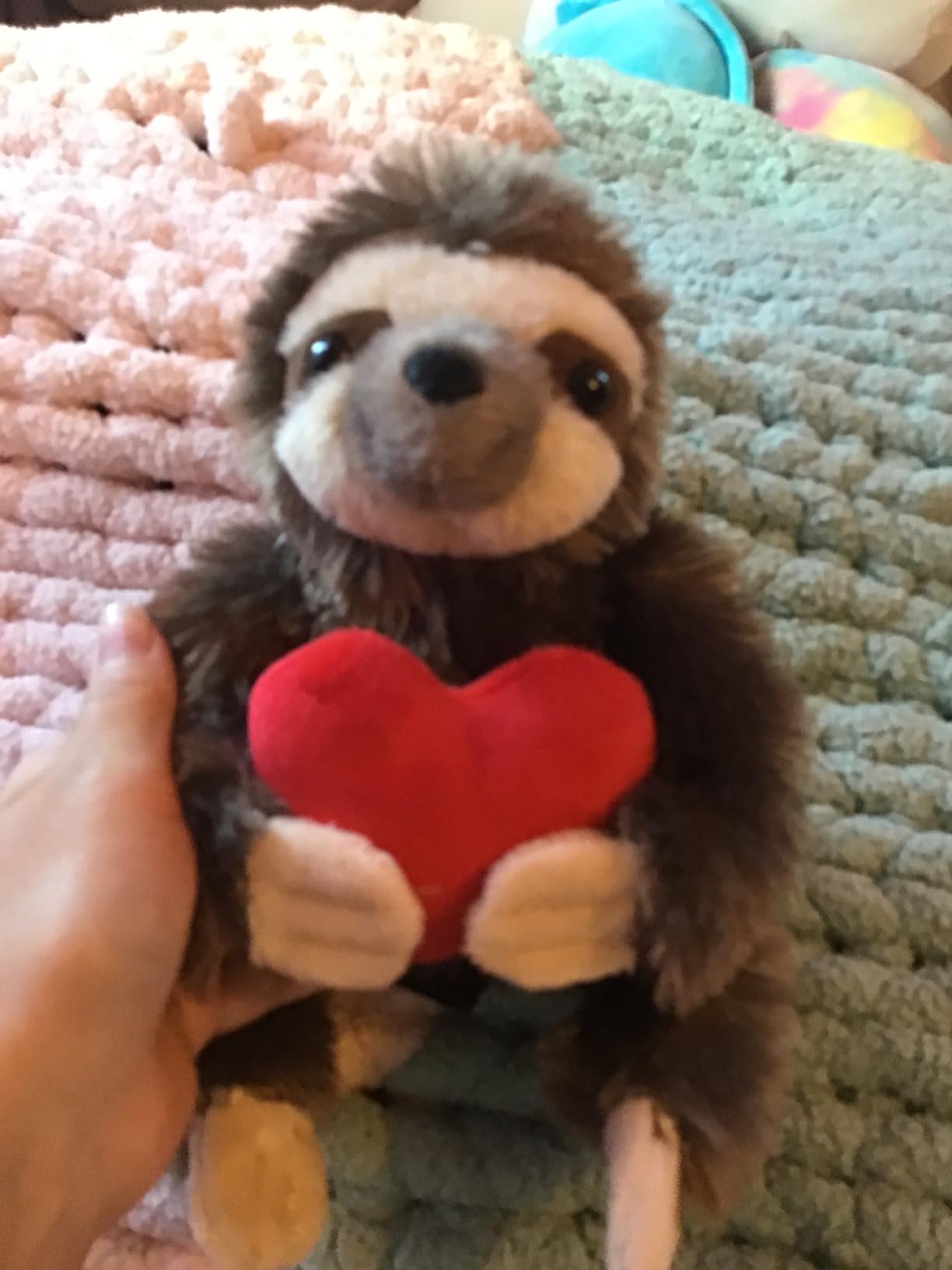 Bearington Sloth Plush Stuffed Animals 6.5 Inch, Ideal Plushies Gift for Kids & Girlfriends Customer Review Bearington Sloth Plush Stuffed Animals 6.5 Inch, Ideal Plushies Gift for Kids & Girlfriends - Customer Photo 1