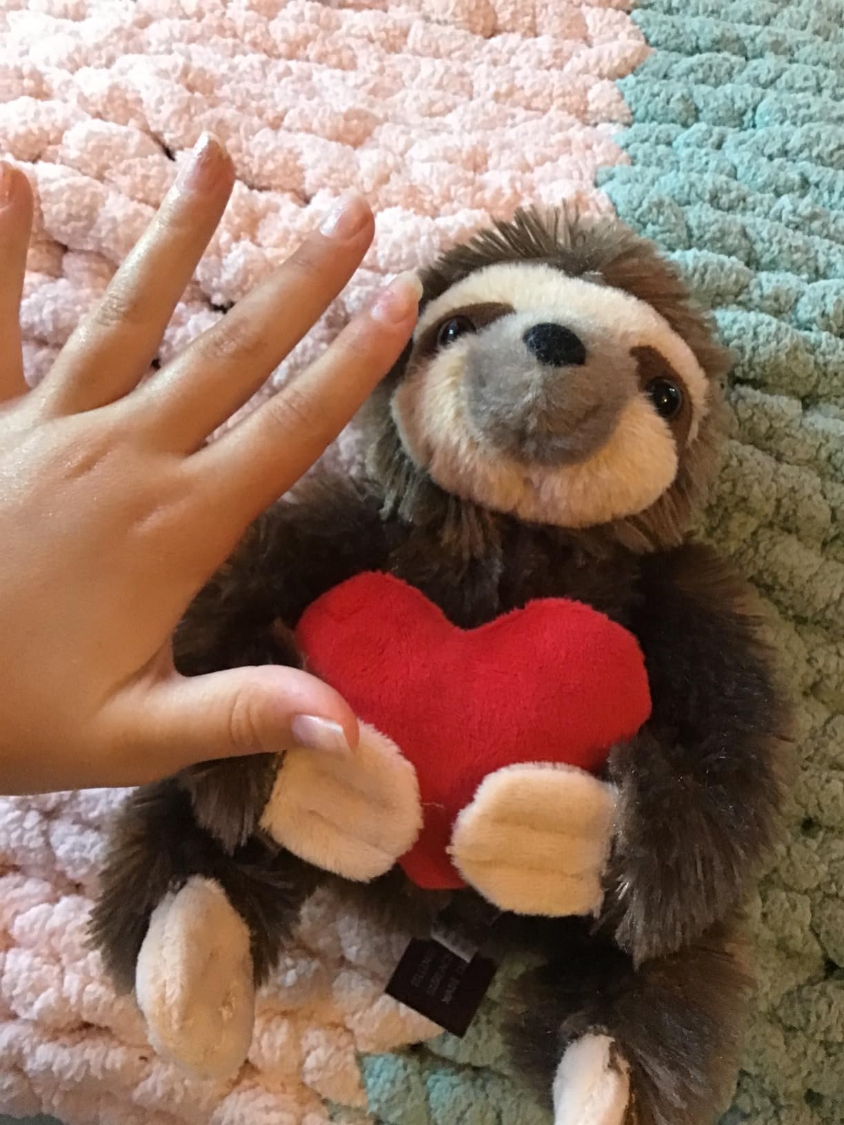 Bearington Sloth Plush Stuffed Animals 6.5 Inch, Ideal Plushies Gift for Kids & Girlfriends Customer Review Bearington Sloth Plush Stuffed Animals 6.5 Inch, Ideal Plushies Gift for Kids & Girlfriends - Customer Photo 2