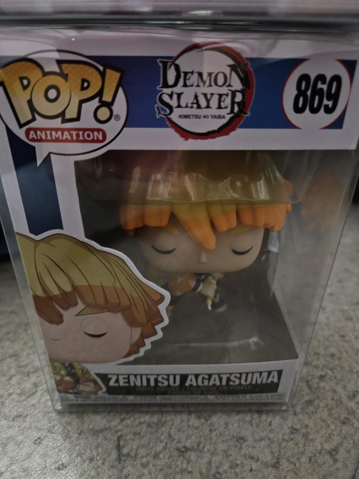 Funko Pop Animation: Demon Slayer - Zenitsu Agatsuma, 3.75 Inches - Collectable Vinyl Figure - Gift Idea - Official Merchandise - Toys for Kids & Adults - Anime Fans - Model Figure for Collectors - Customer Photo 1