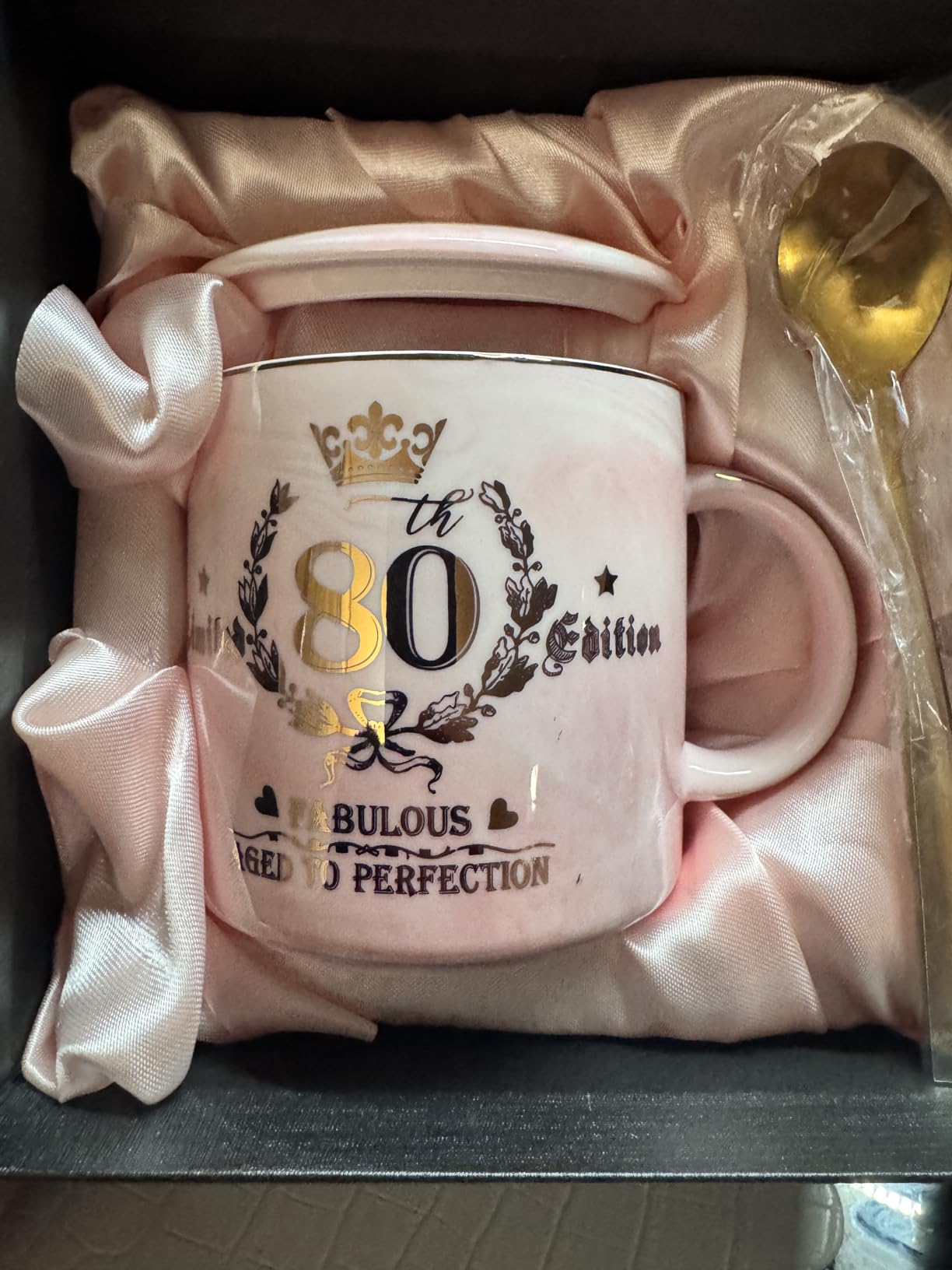 Best Friend Birthday Gifts for Women, Friendship Gifts for Women, Unique Birthday Gift Ideas for Her, Friends Female, Besties, BFF Ceramic Marble Coffee Mug Gift Box Printed Gold 14 oz Customer Review Best Friend Birthday Gifts for Women, Friendship Gifts for Women, Unique Birthday Gift Ideas for Her, Friends Female, Besties, BFF Ceramic Marble Coffee Mug Gift Box Printed Gold 14 oz - Customer Photo 1