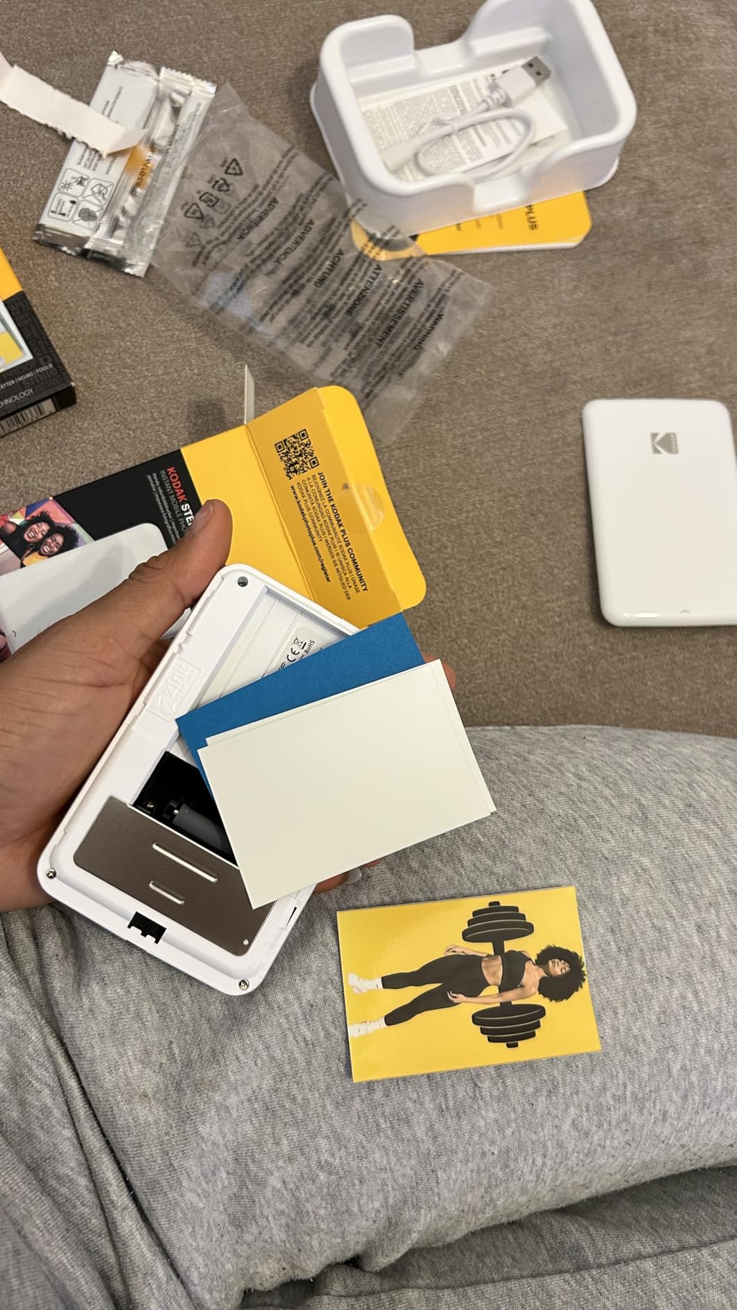 KODAK Step Instant Smartphone Photo Printer - Portable Mini Color Wireless Mobile Printer - Zink 2x3 KODAK Step Instant Smartphone Photo Printer - Portable Mini Color Wireless Mobile Printer - Zink 2x3
