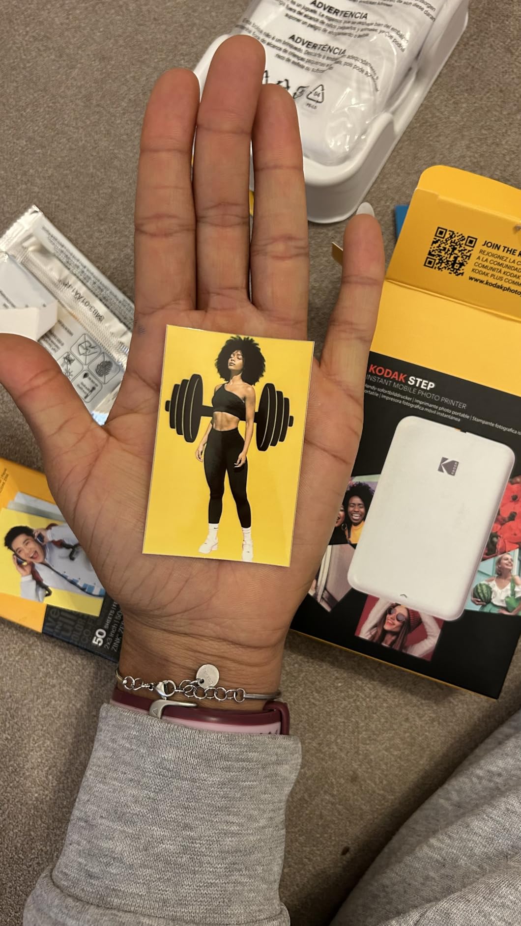 KODAK Step Instant Smartphone Photo Printer - Portable Mini Color Wireless Mobile Printer - Zink 2x3 KODAK Step Instant Smartphone Photo Printer - Portable Mini Color Wireless Mobile Printer - Zink 2x3