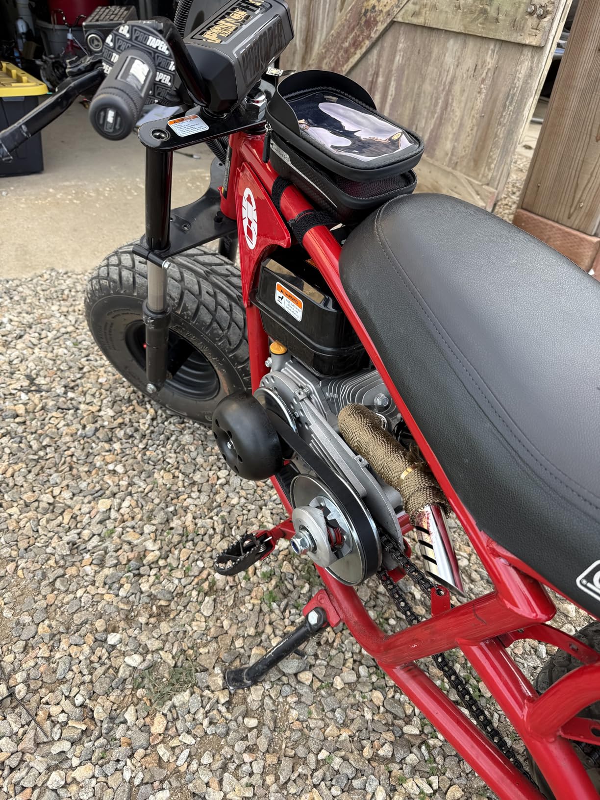 whale fall Bike Frame Bag Waterproof - Customer Photo 2