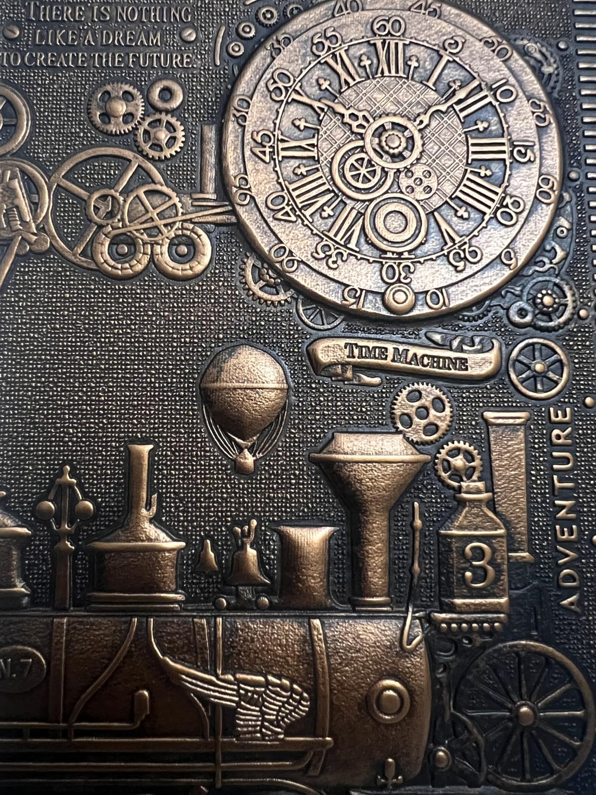 Vintage Train Embossed Leather Writing Journal Notebook with Pen Set,Antique Handmade Daily Notepad Sketchbook,Travel Diary Notebooks to Write in,Gift for Men Women (A5(8.4 Vintage Train Embossed Leather Writing Journal Notebook with Pen Set,Antique Handmade Daily Notepad Sketchbook,Travel Diary Notebooks to Write in,Gift for Men Women (A5(8.4