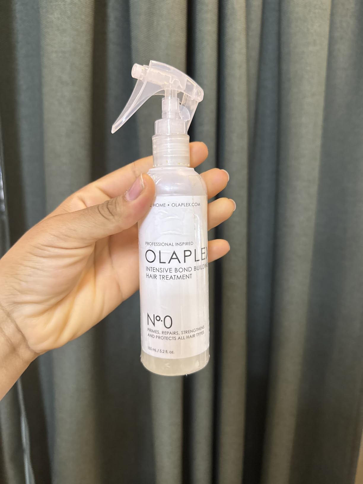 Nº. 0 Intensive Bond Building Hair Treatment: Primes & Strengthens | Repairs & Protects Hair | For Coily, Curly, Straight, and Wavy, 155 mL / 5.2 Fl. Oz. - Customer Photo 1