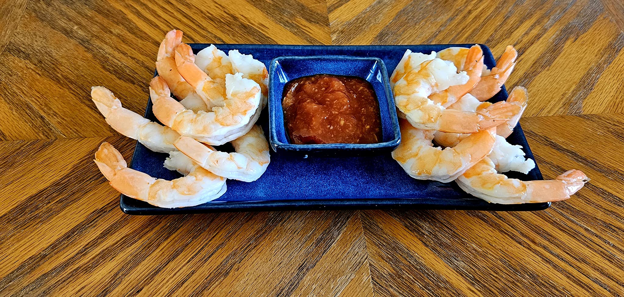 Ceramic Sushi Serving Tray Sets 2, 6 Pieces Japanese Style Porcelain Sushi Plate Set with Soy Sauce Dishes, Bamboo Chopsticks Housewarming Gift, Blue Customer Review Ceramic Sushi Serving Tray Sets 2, 6 Pieces Japanese Style Porcelain Sushi Plate Set with Soy Sauce Dishes, Bamboo Chopsticks Housewarming Gift, Blue - Customer Photo 1