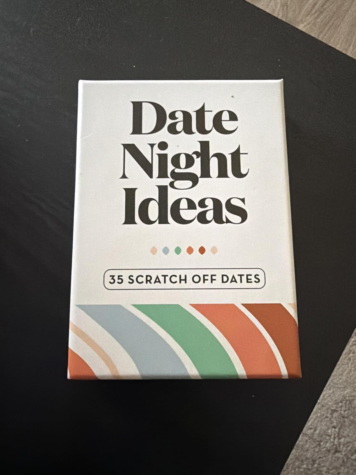 Romantic & Fun Scratch Off Date Night Ideas Card Game - Perfect Couples Gift for Boyfriend, Girlfriend, Wife, Husband, Engagement, Birthday or Anniversaries - Christmas Stocking Stuffer for Her or Him Customer Review Romantic & Fun Scratch Off Date Night Ideas Card Game - Perfect Couples Gift for Boyfriend, Girlfriend, Wife, Husband, Engagement, Birthday or Anniversaries - Christmas Stocking Stuffer for Her or Him - Customer Photo 1