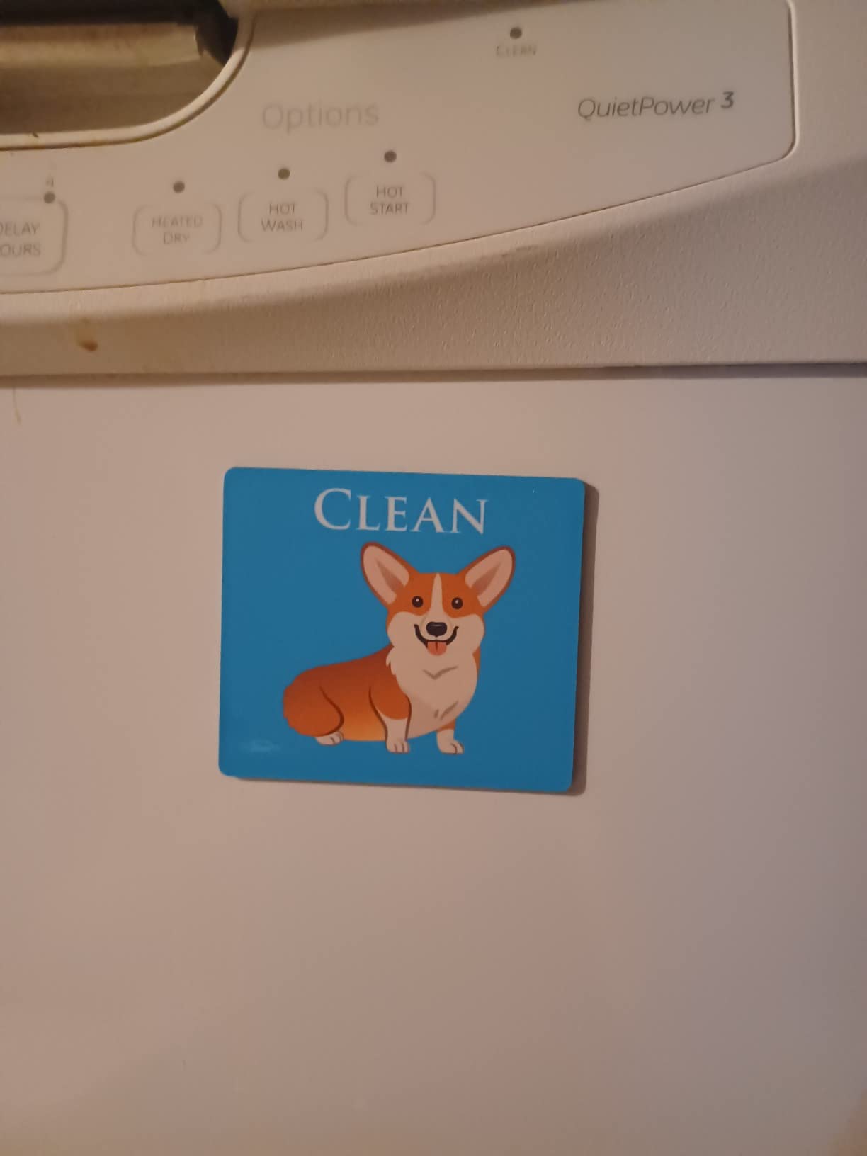 French Bulldog Dog Butt Dishwasher Magnet Clean Dirty Sign, Reversible Clean Dirty Magnet for Dishwasher, Funny Frenchie Butt Magnets, Strong & Universal Kitchen Dish Indicator, 3.5x3.1 Customer Review French Bulldog Dog Butt Dishwasher Magnet Clean Dirty Sign, Reversible Clean Dirty Magnet for Dishwasher, Funny Frenchie Butt Magnets, Strong & Universal Kitchen Dish Indicator, 3.5x3.1 - Customer Photo 2