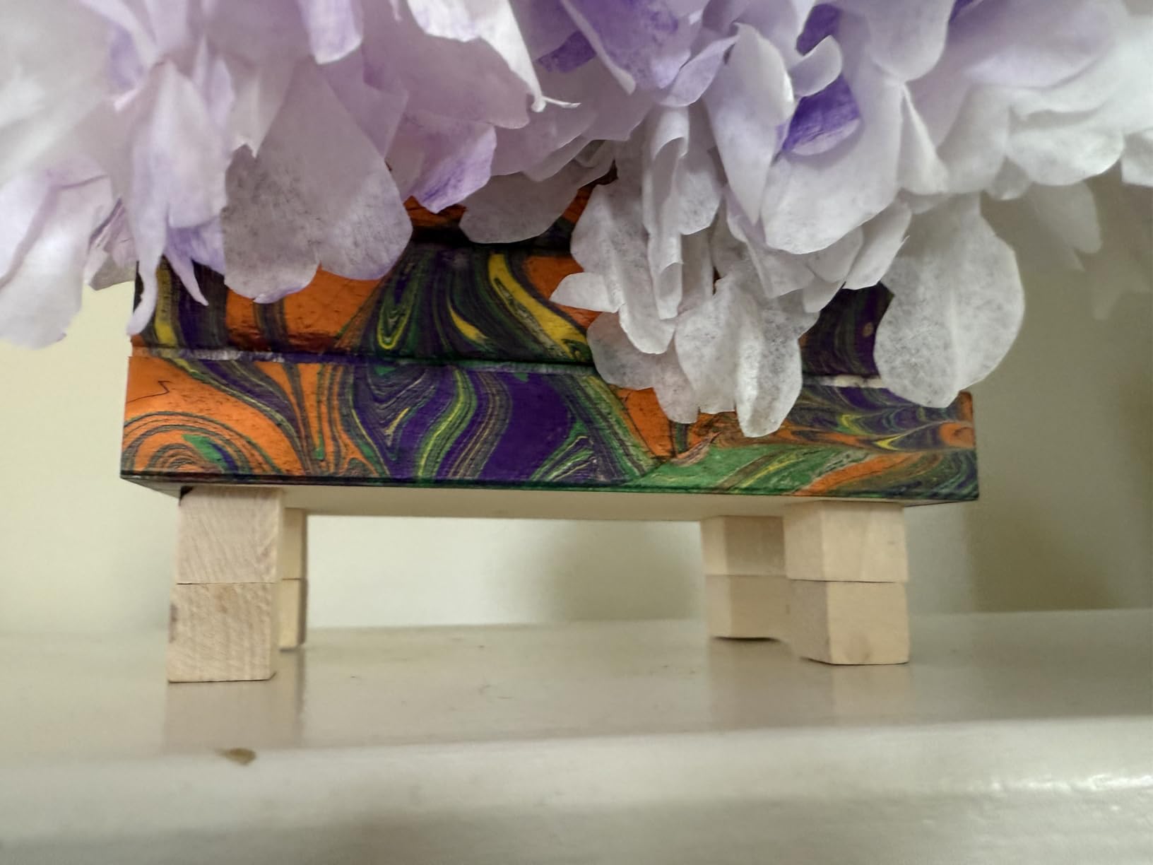 Water Marbling Paint for Kids - Arts and Crafts for Girls & Boys Crafts Kits Ideal Gifts for Kids Age 6-8 8-12 Customer Review Water Marbling Paint for Kids - Arts and Crafts for Girls & Boys Crafts Kits Ideal Gifts for Kids Age 6-8 8-12 - Customer Photo 2
