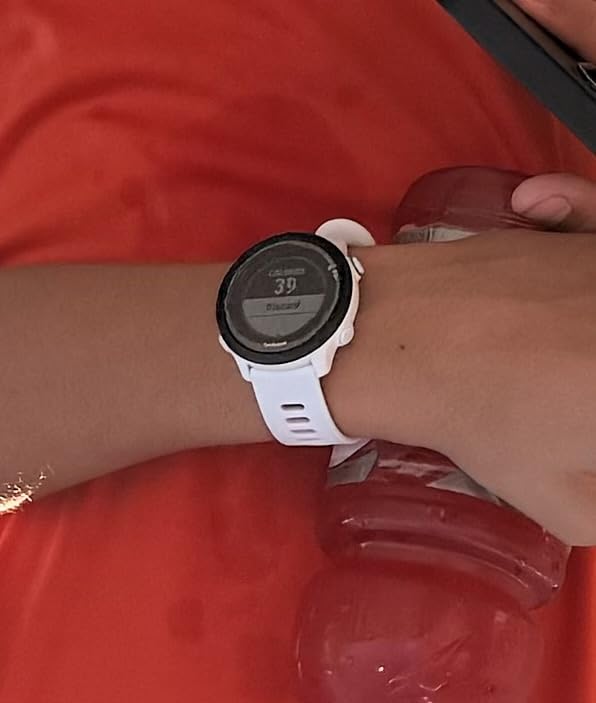 Garmin Forerunner 55, GPS Running Watch with Daily Suggested Workouts, Up to 2 Weeks of Battery Life, Black - 010-02562-00 - Customer Photo 1