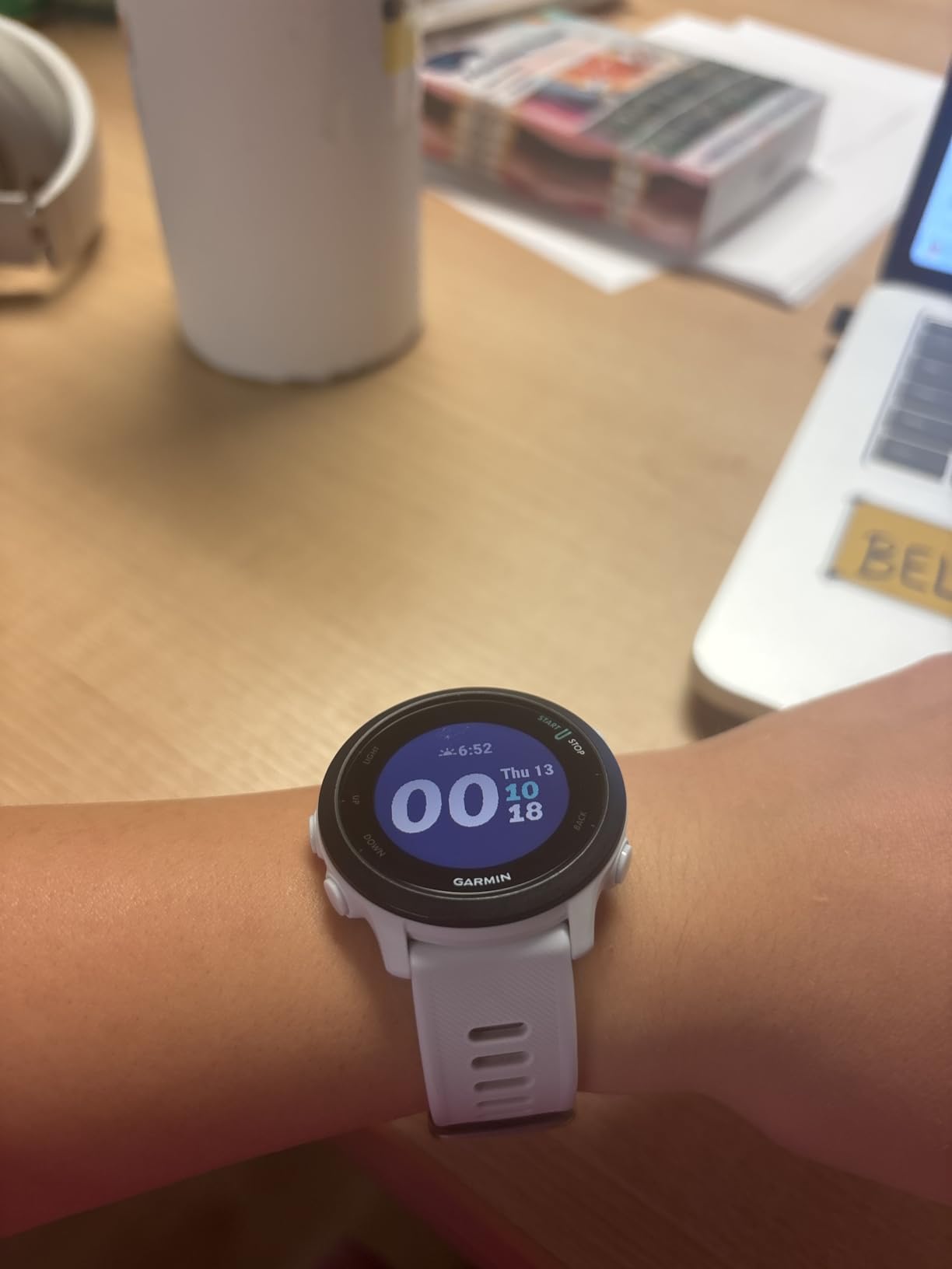 Garmin Forerunner 55, GPS Running Watch with Daily Suggested Workouts, Up to 2 Weeks of Battery Life, Black - 010-02562-00 - Customer Photo 3